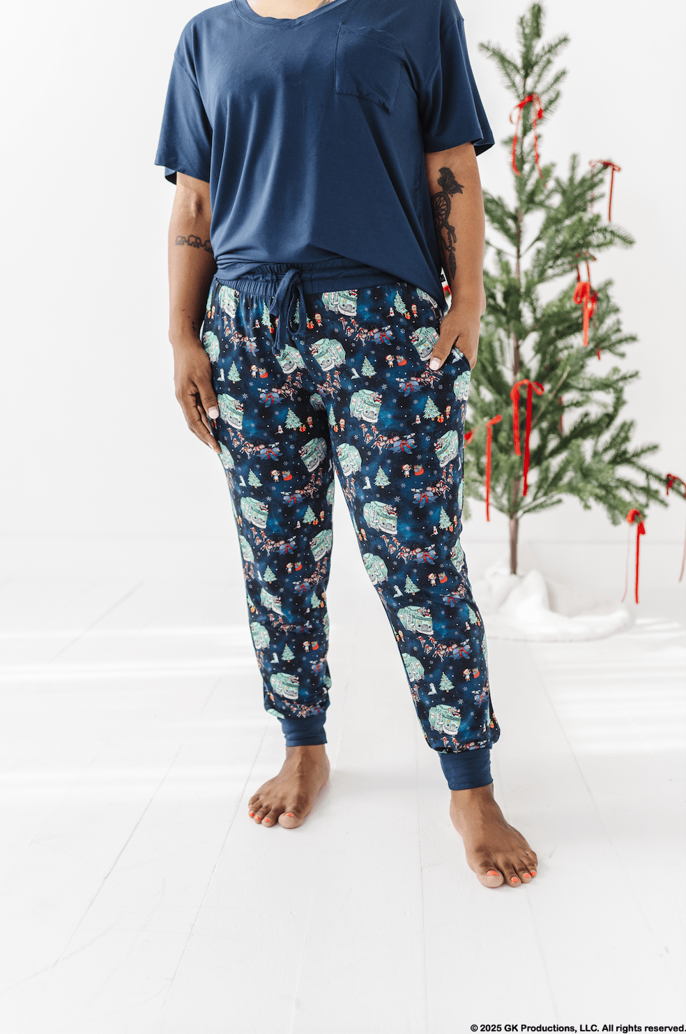 WOMEN'S SLEEPY PANTS - HANK'S CHRISTMAS MIRACLE - The Sleepy Sloth