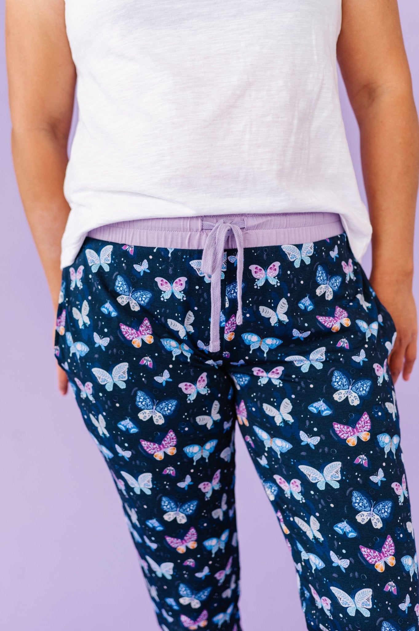 WOMEN'S SLEEPY PANTS - INDIGO SKIES - The Sleepy Sloth