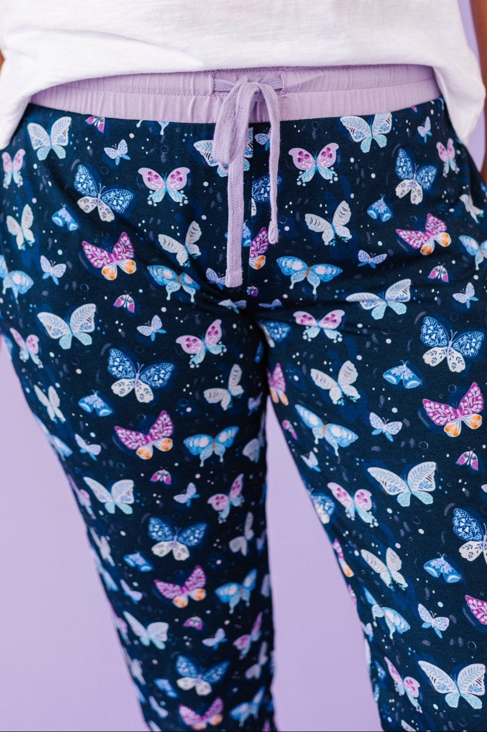 WOMEN'S SLEEPY PANTS - INDIGO SKIES - The Sleepy Sloth
