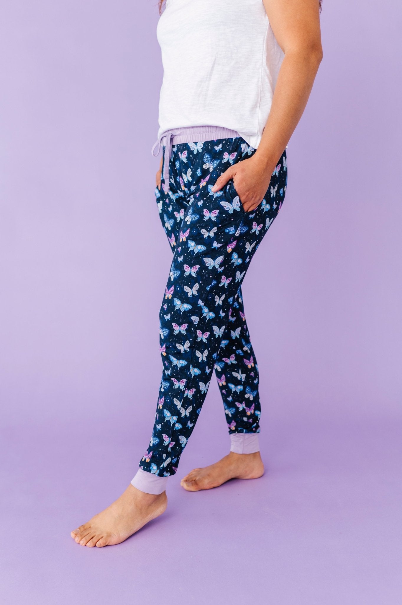 WOMEN'S SLEEPY PANTS - INDIGO SKIES - The Sleepy Sloth