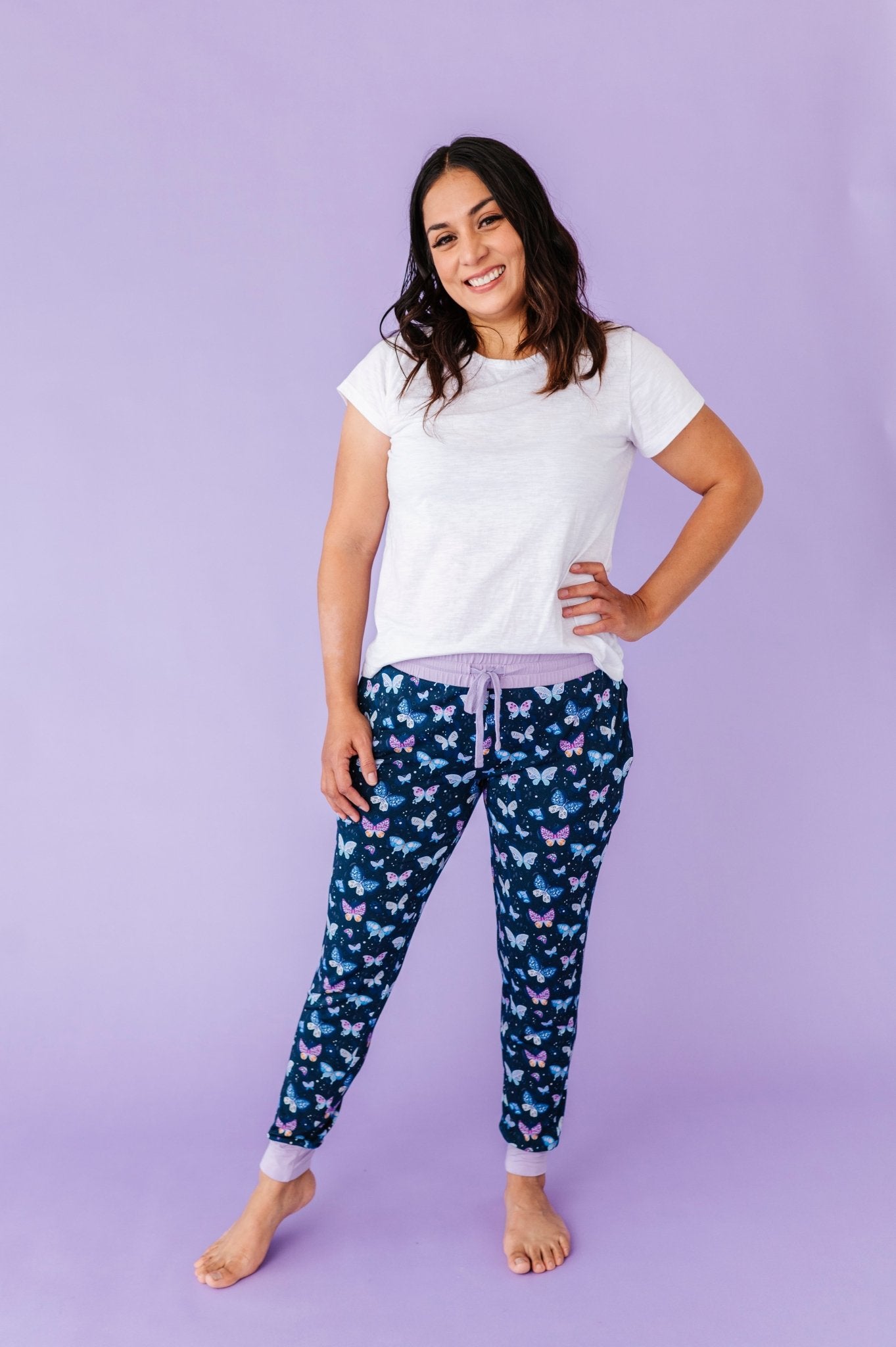 WOMEN'S SLEEPY PANTS - INDIGO SKIES - The Sleepy Sloth