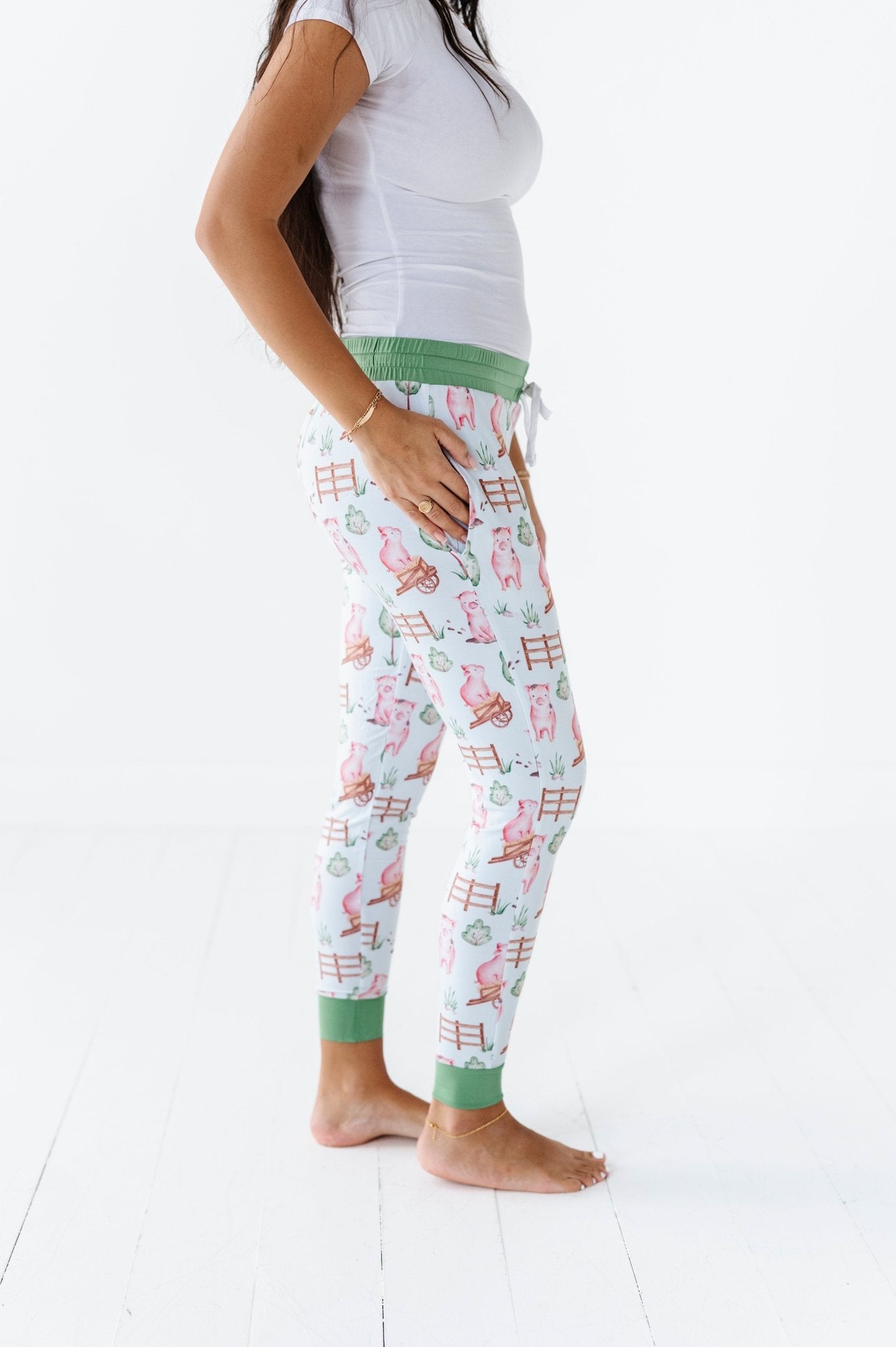 WOMEN'S SLEEPY PANTS - OH SO HAMSOME - The Sleepy Sloth