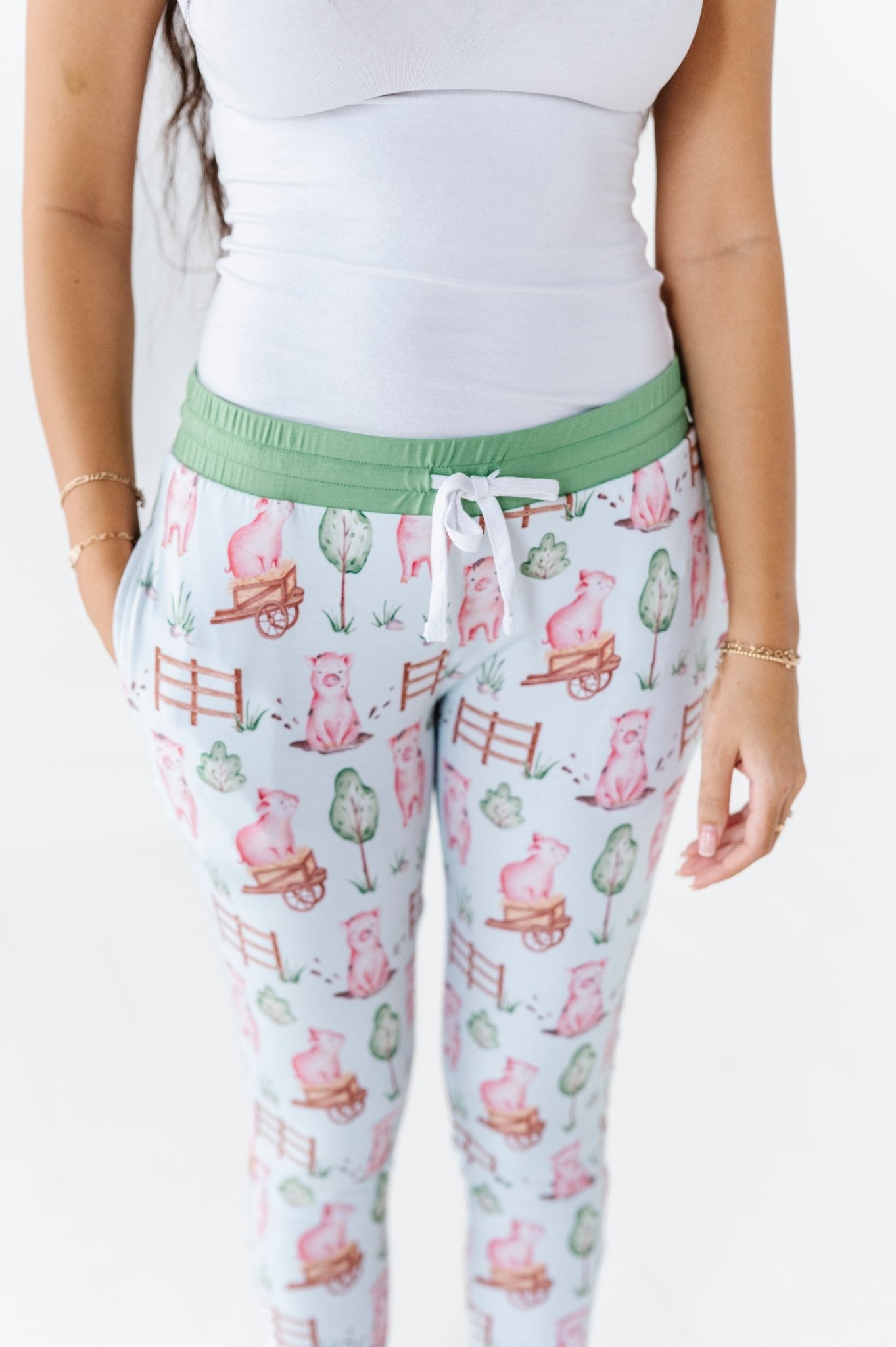 WOMEN'S SLEEPY PANTS - OH SO HAMSOME - The Sleepy Sloth
