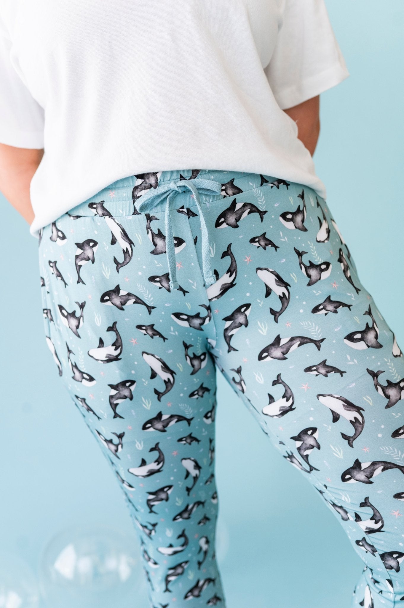 Women's Sleepy Pants - OH WHALE - The Sleepy Sloth