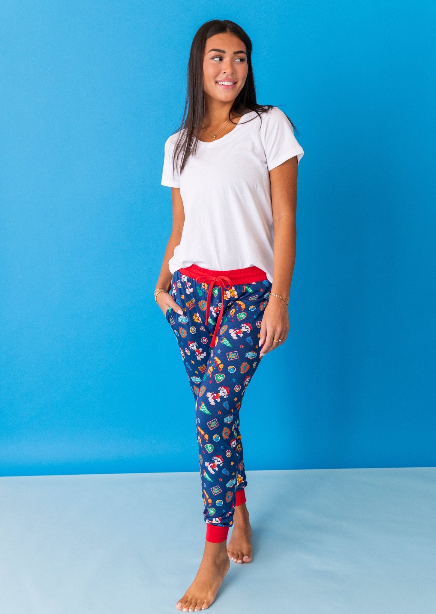 WOMEN's SLEEPY PANTS - PAW PATROL™ ALL - STARS PAWsome Blue League - The Sleepy Sloth