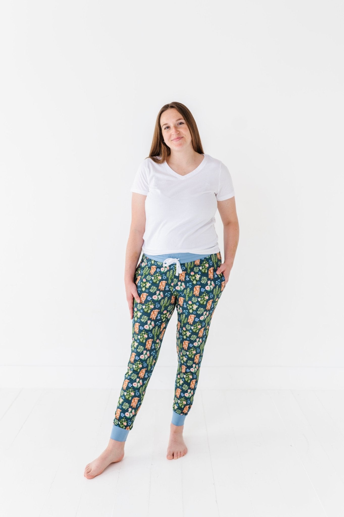 WOMEN'S SLEEPY PANTS - PRICKLY PASTURES - The Sleepy Sloth