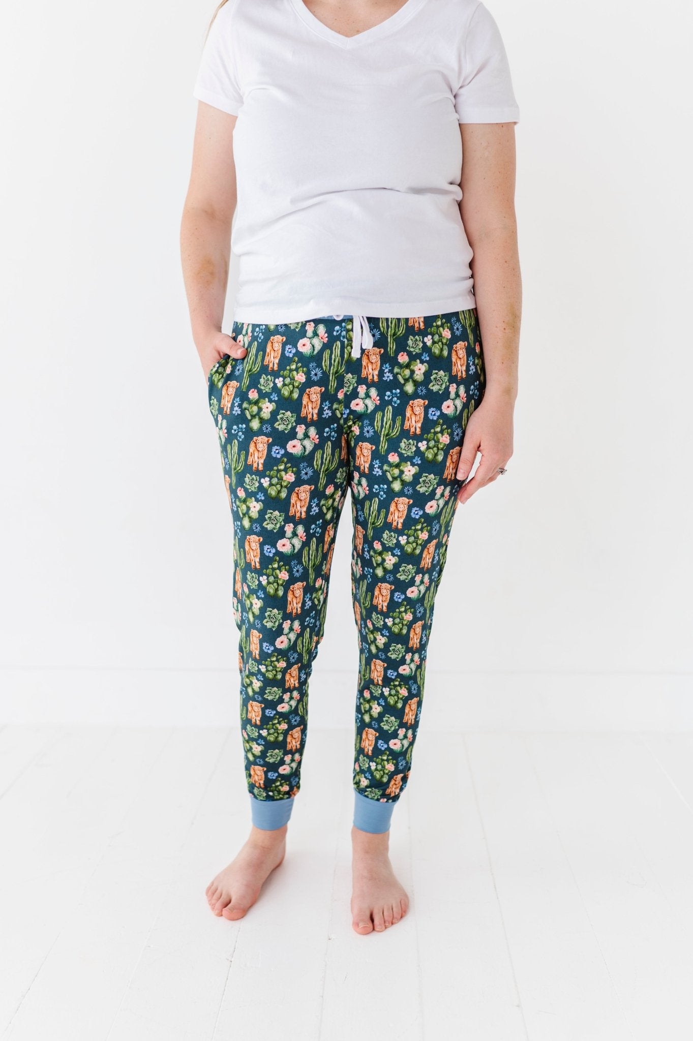 WOMEN'S SLEEPY PANTS - PRICKLY PASTURES - The Sleepy Sloth
