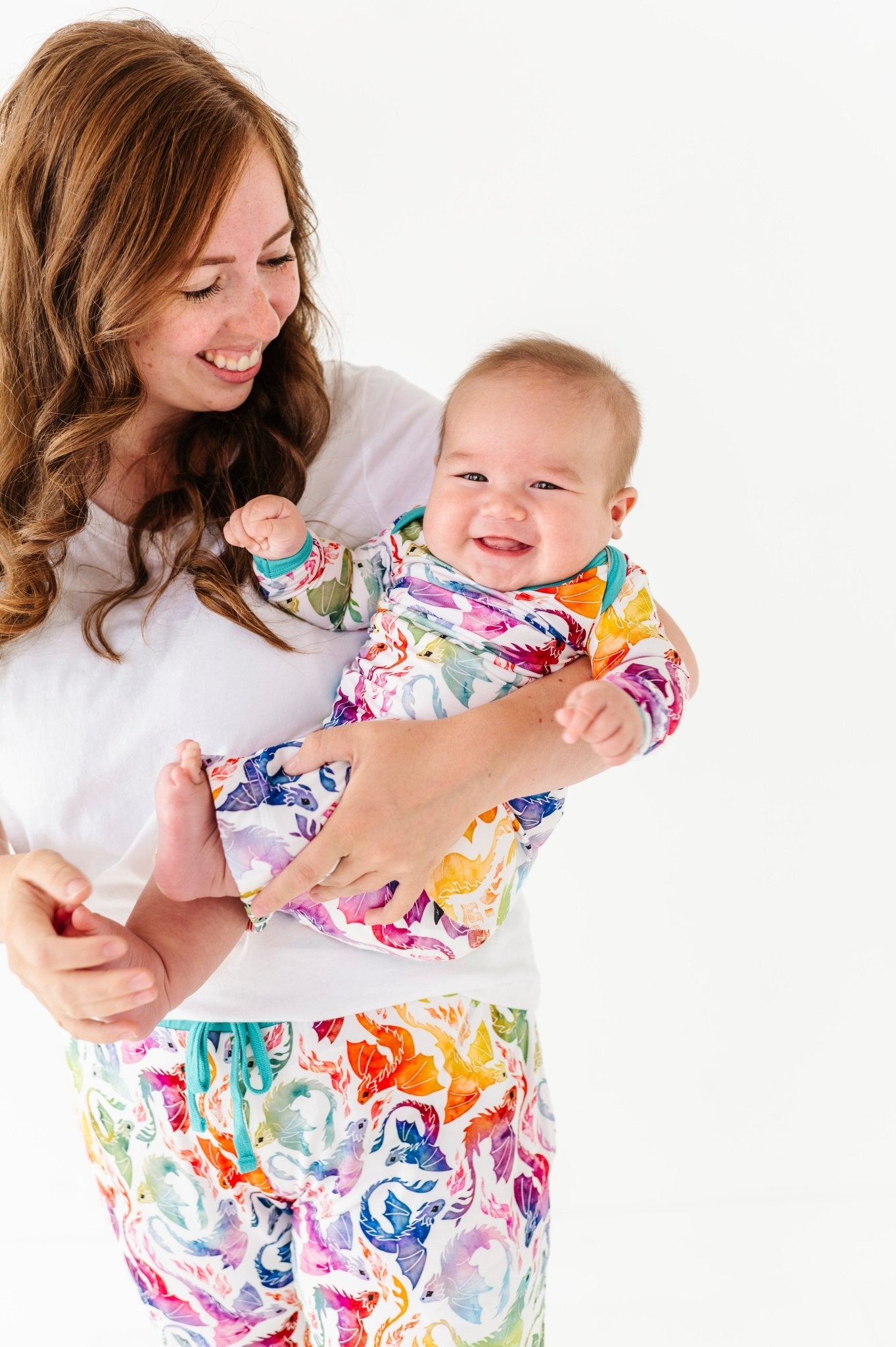 WOMEN'S SLEEPY PANTS - RAINBOW TAILS - The Sleepy Sloth