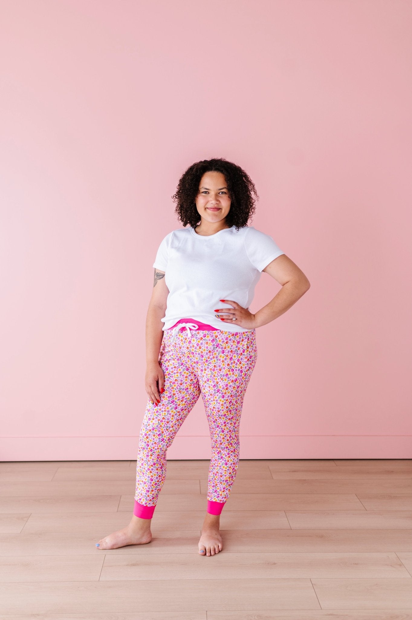 WOMEN'S SLEEPY PANTS - ROSEY POSEY - The Sleepy Sloth