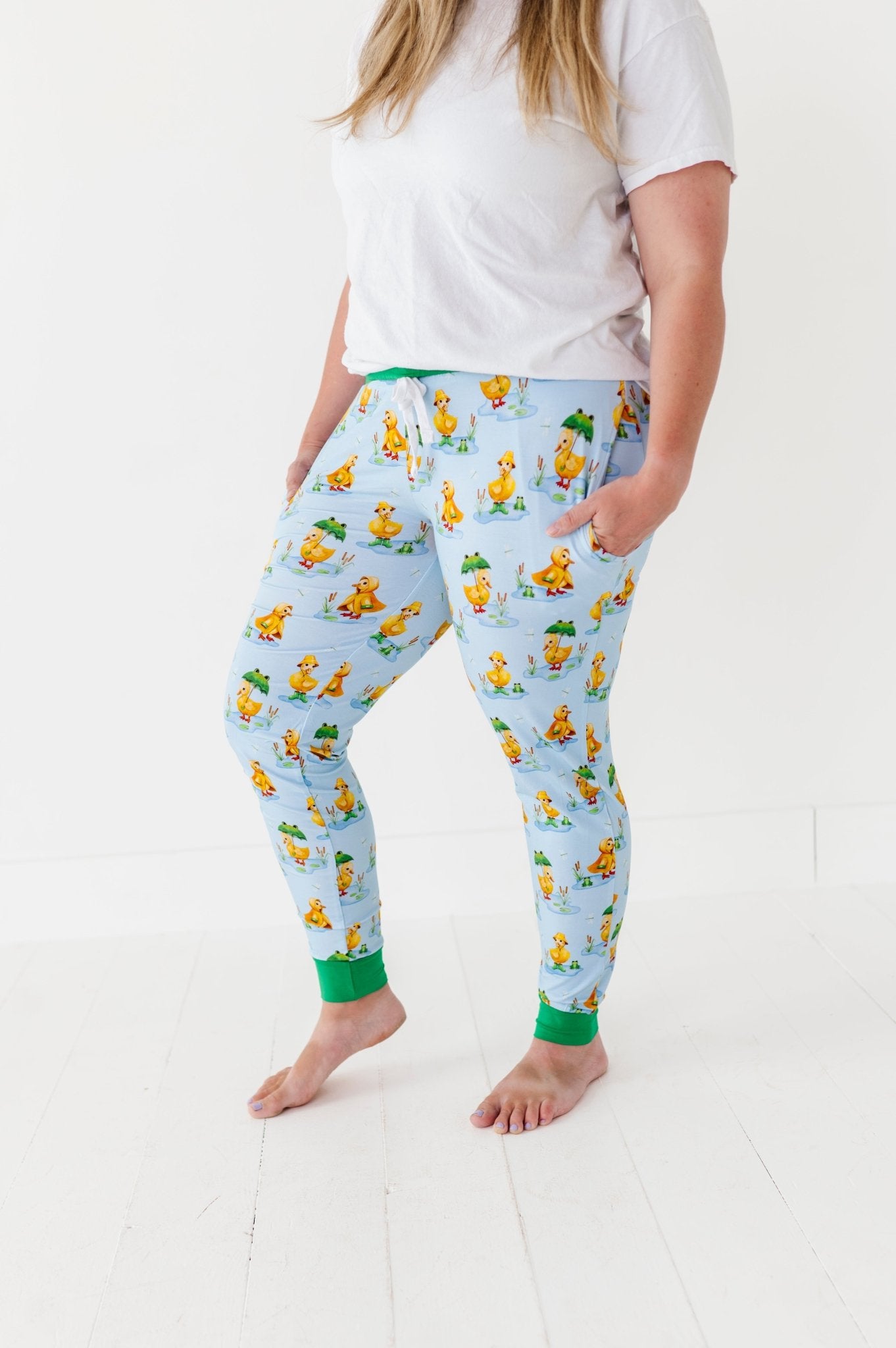 WOMEN'S SLEEPY PANTS - SO DUCKLING CUTE - The Sleepy Sloth