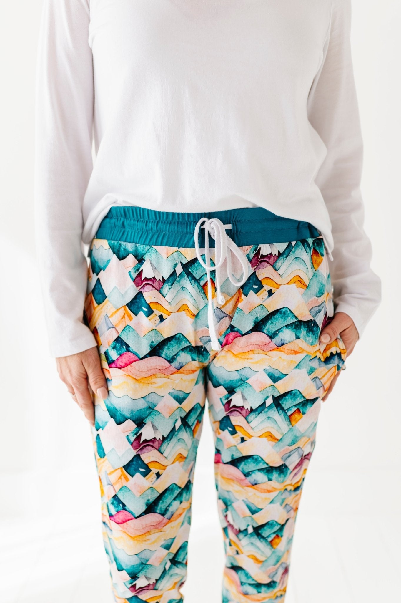 WOMEN'S SLEEPY PANTS - SPRING MOUNTAINS - The Sleepy Sloth