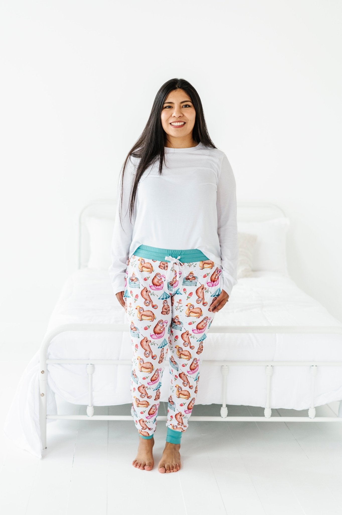 WOMEN'S SLEEPY PANTS - SUMMER DAZE - The Sleepy Sloth