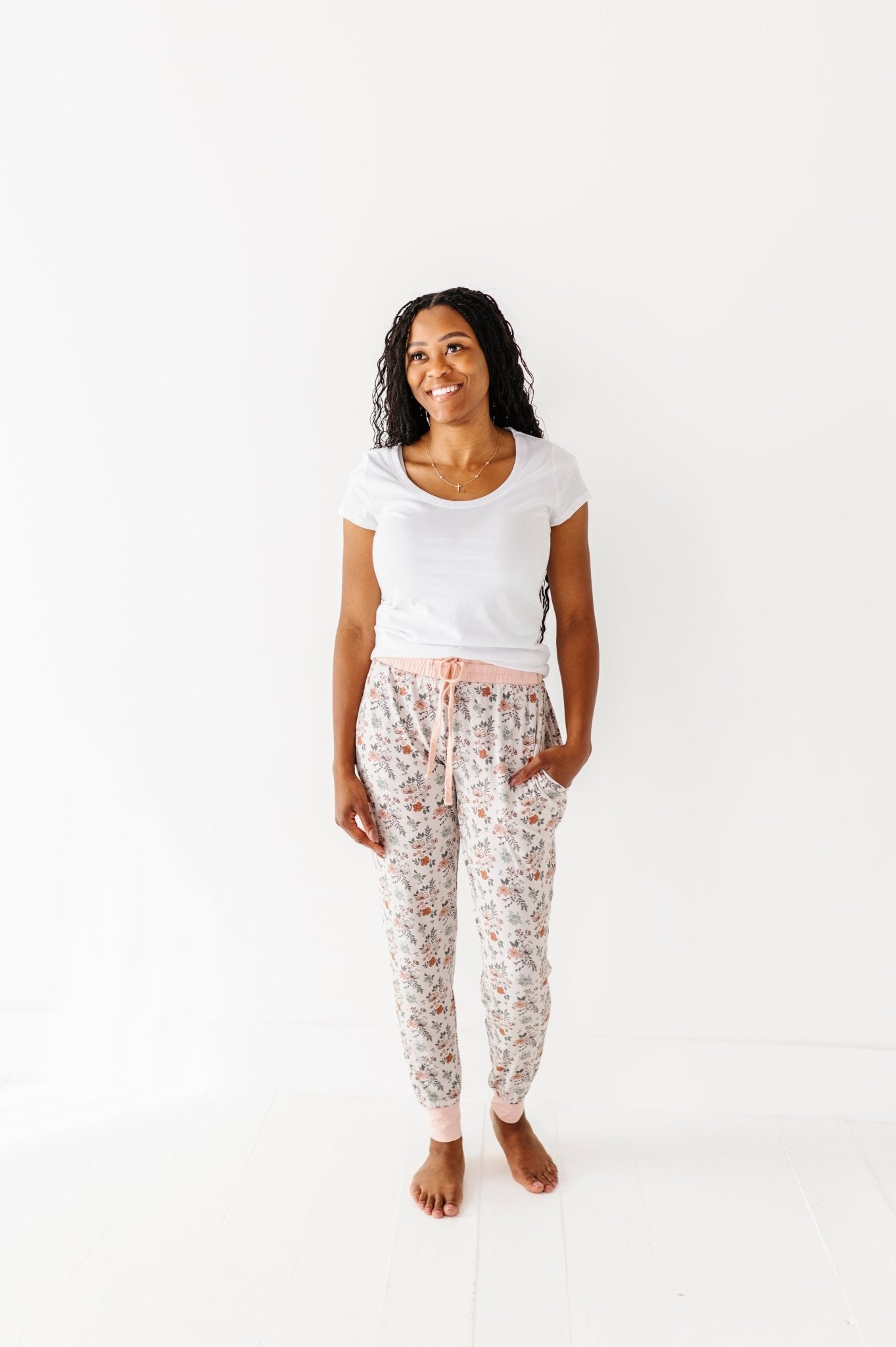 WOMEN'S SLEEPY PANTS - TIMELESS MEADOW - The Sleepy Sloth