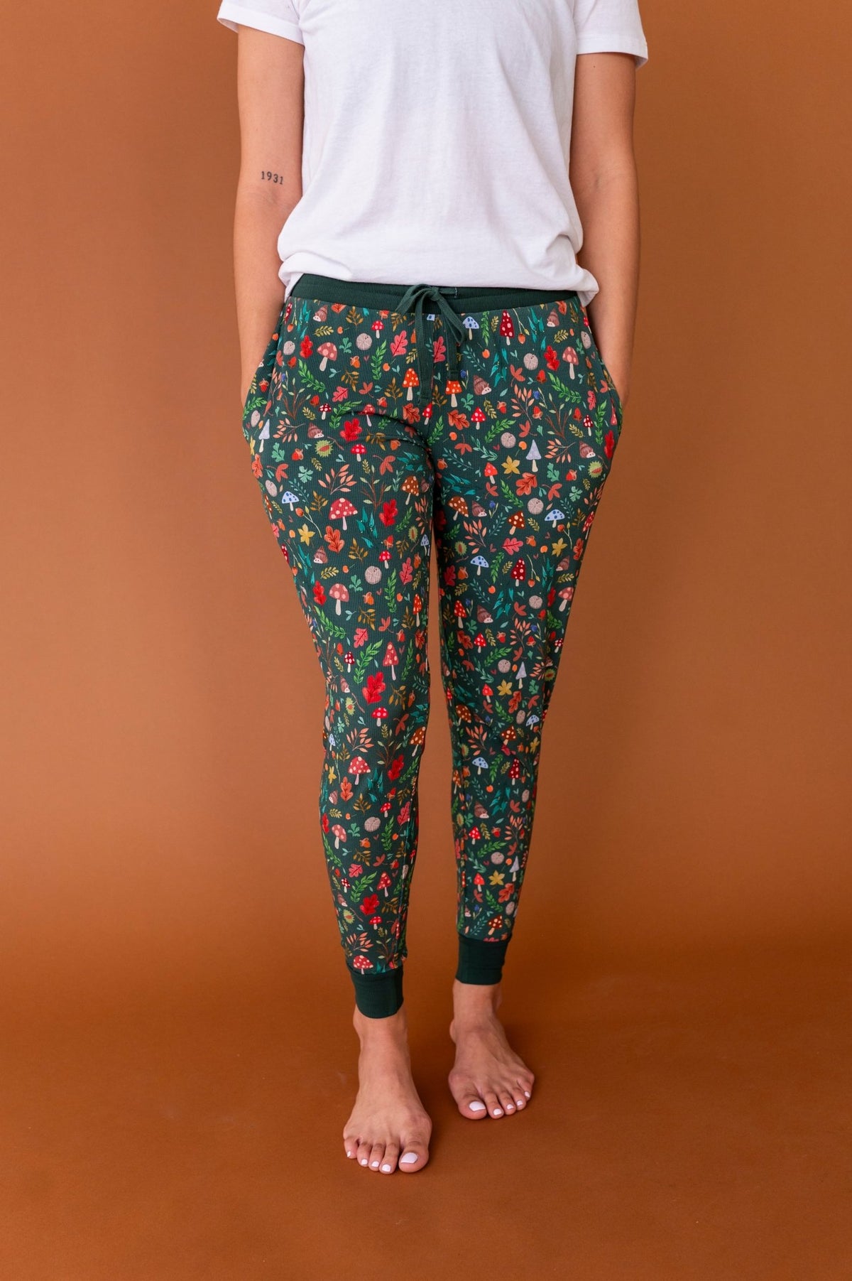 Women's Sleepy Pants- Toadstool Grove - The Sleepy Sloth