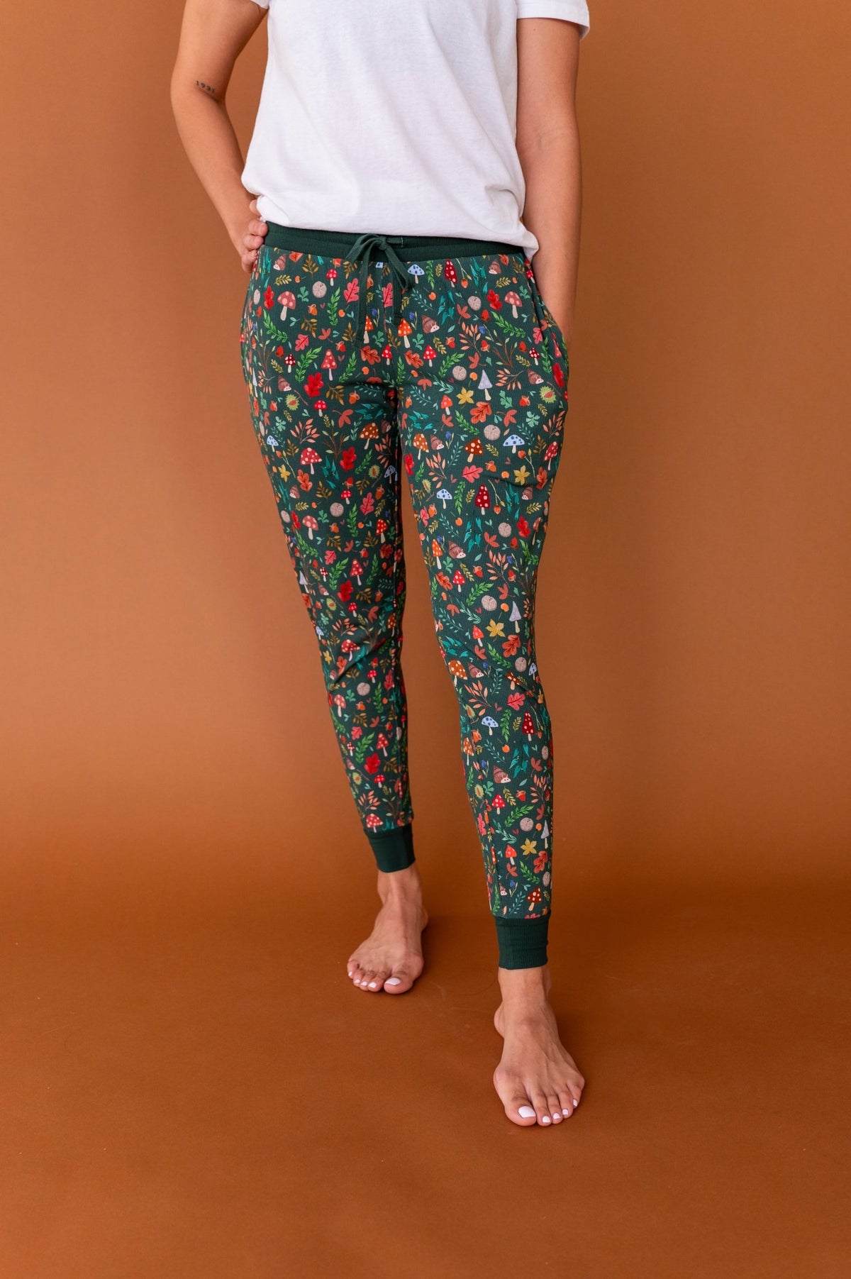 Women's Sleepy Pants- Toadstool Grove - The Sleepy Sloth