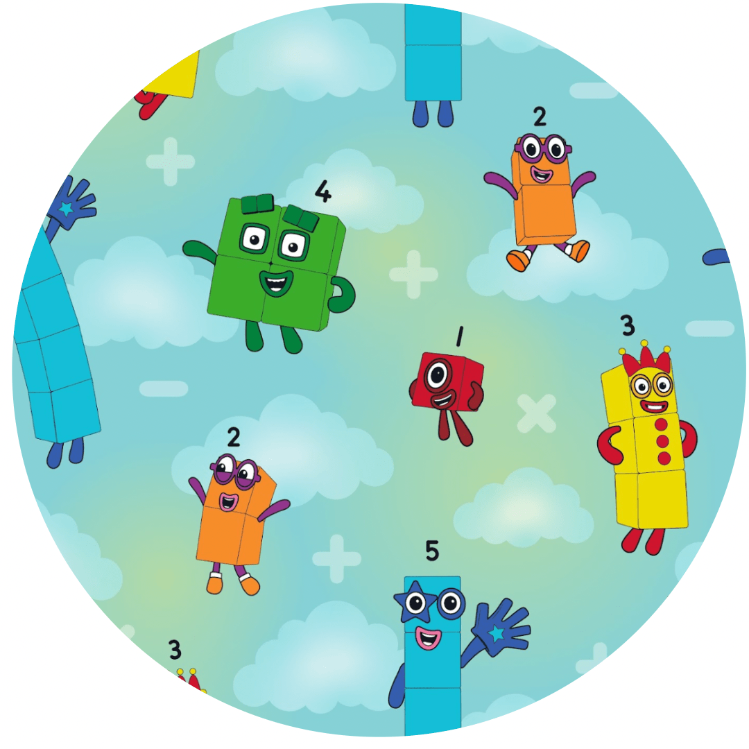 Youth Blankie - Numberblocks™ Count on Cozy - The Sleepy Sloth