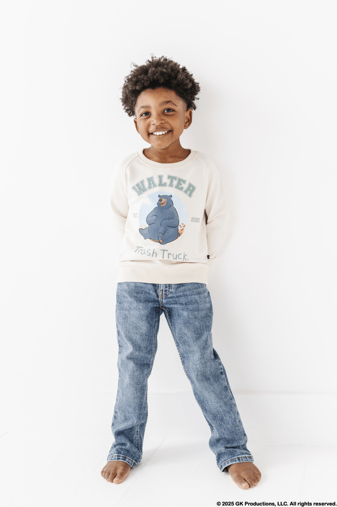 YOUTH GRAPHIC CREWNECK - WALTERS'S VARSITY CREWNECK - The Sleepy Sloth