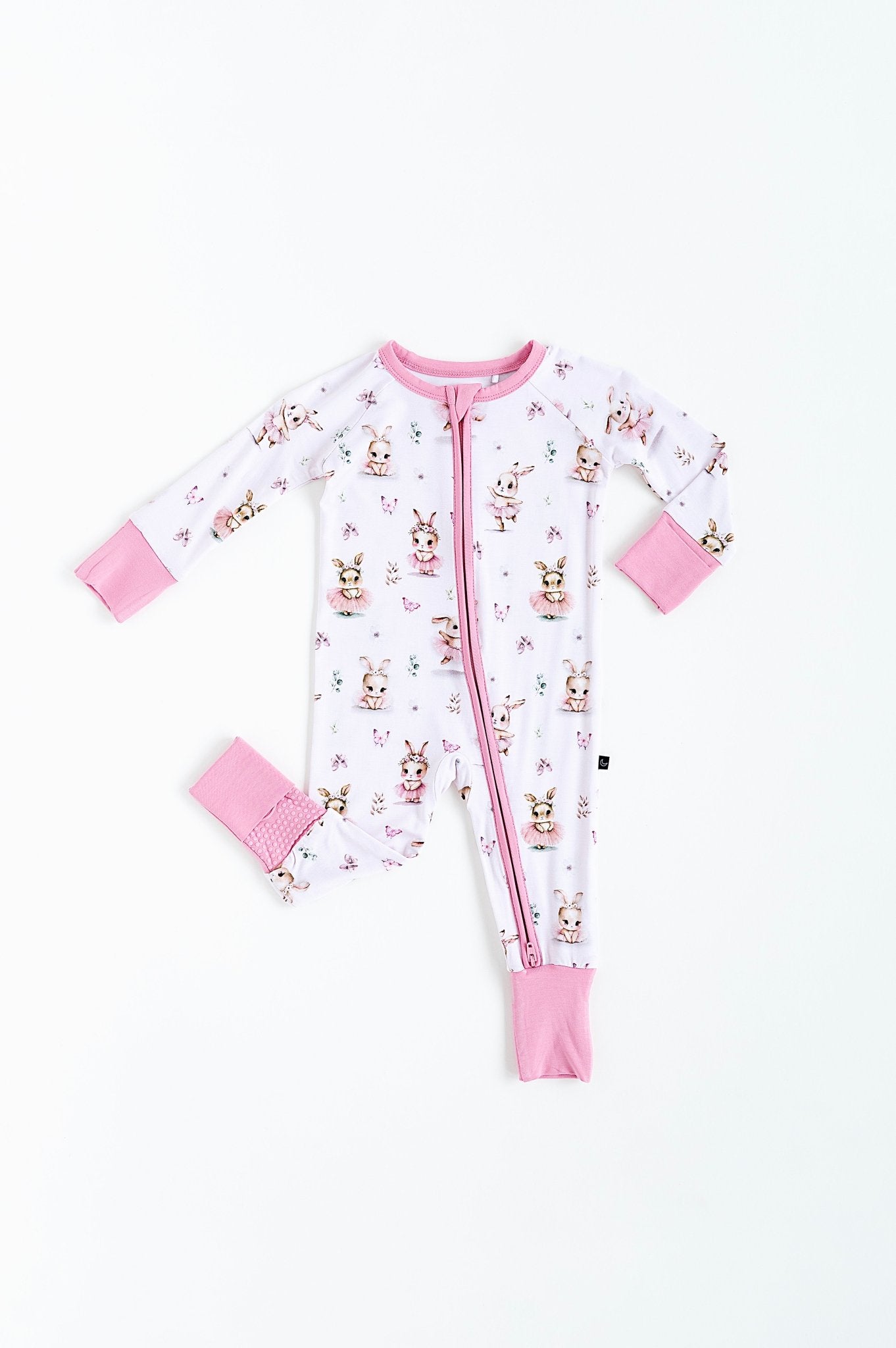 ZIP JAMMIES - BALLET BUNNIES - The Sleepy Sloth