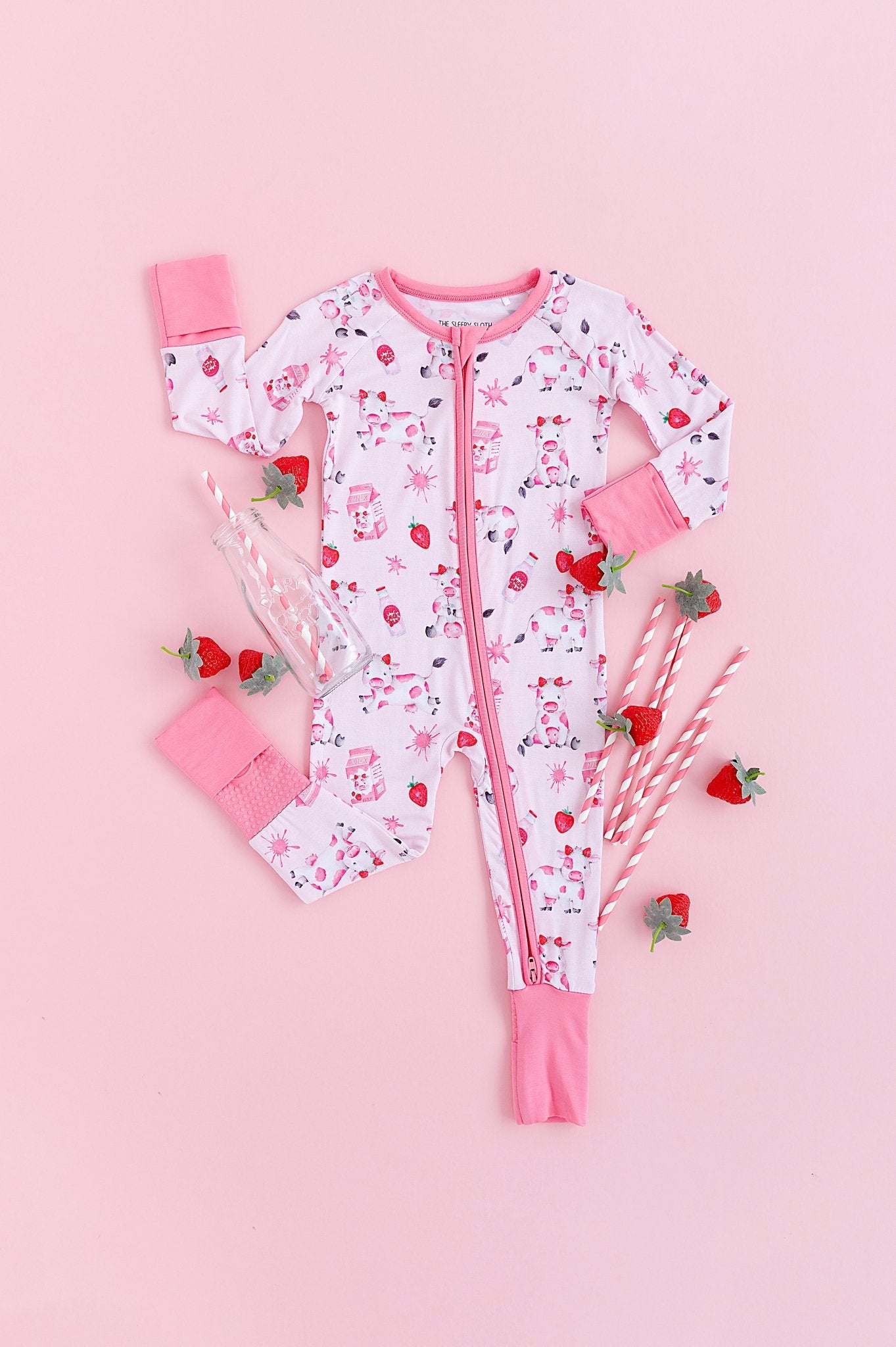 ZIP JAMMIES - BERRYLICIOUS - The Sleepy Sloth