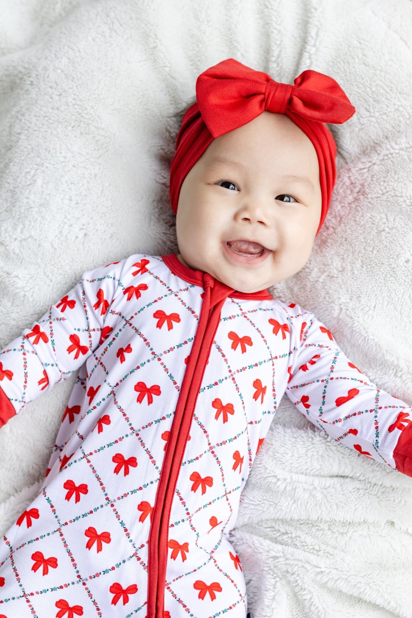 ZIP JAMMIES - BOW HO HO - The Sleepy Sloth