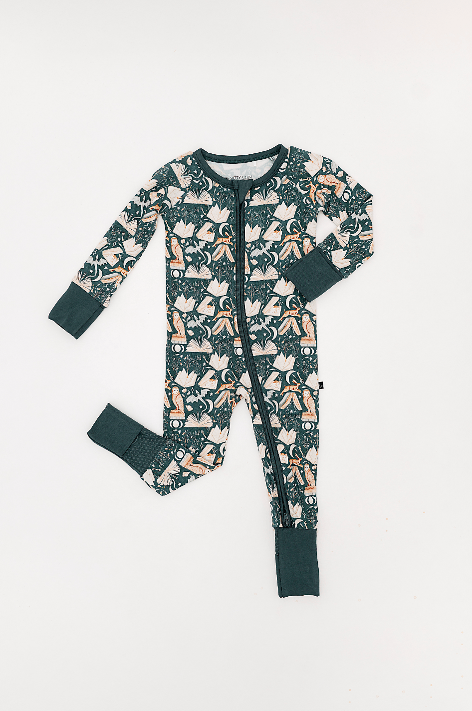 ZIP JAMMIES - ENCHANTED LIBRARY - The Sleepy Sloth