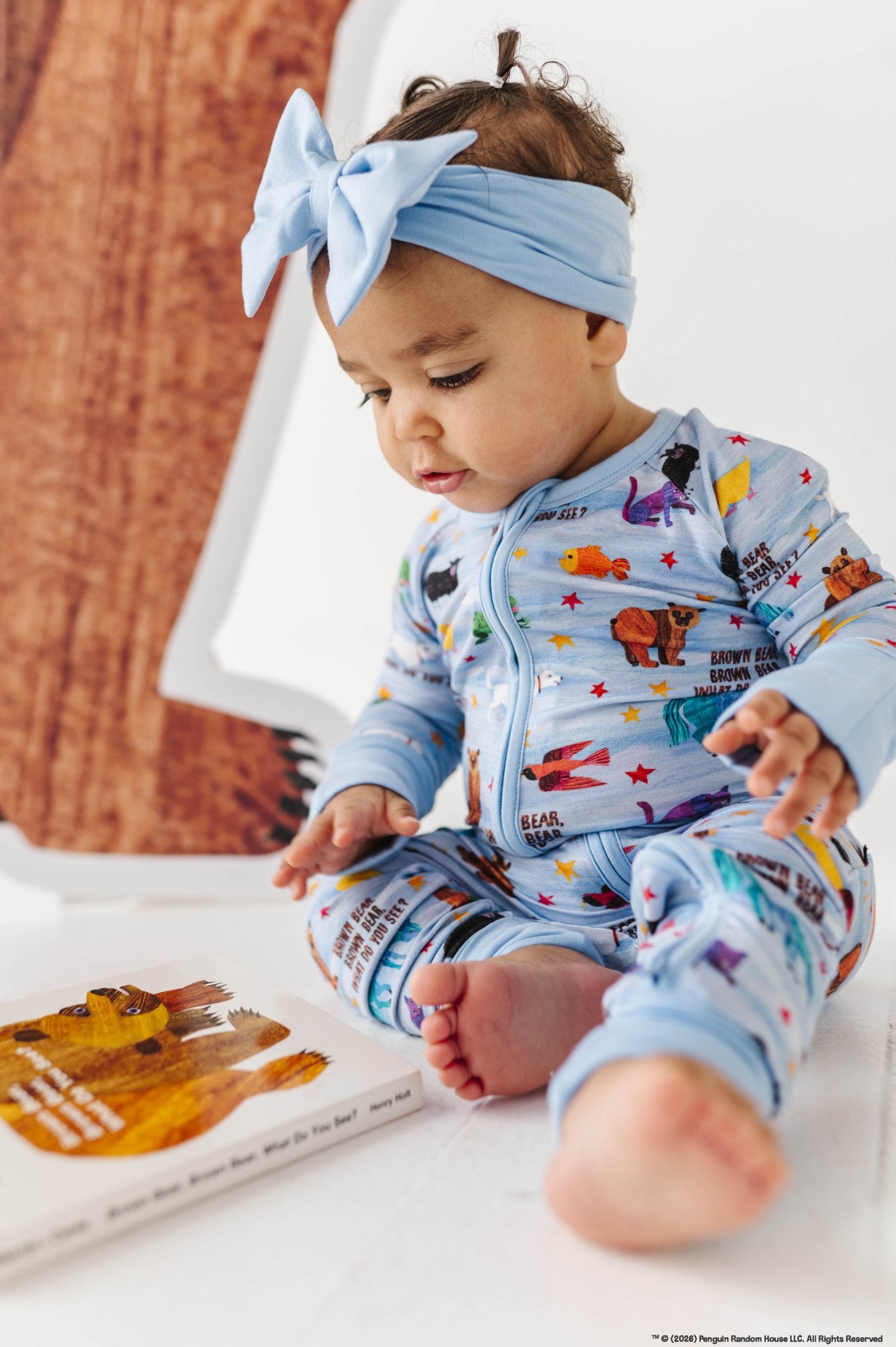 ZIP JAMMIES - Eric Carle™ BROWN BEAR BROWN BEAR - The Sleepy Sloth