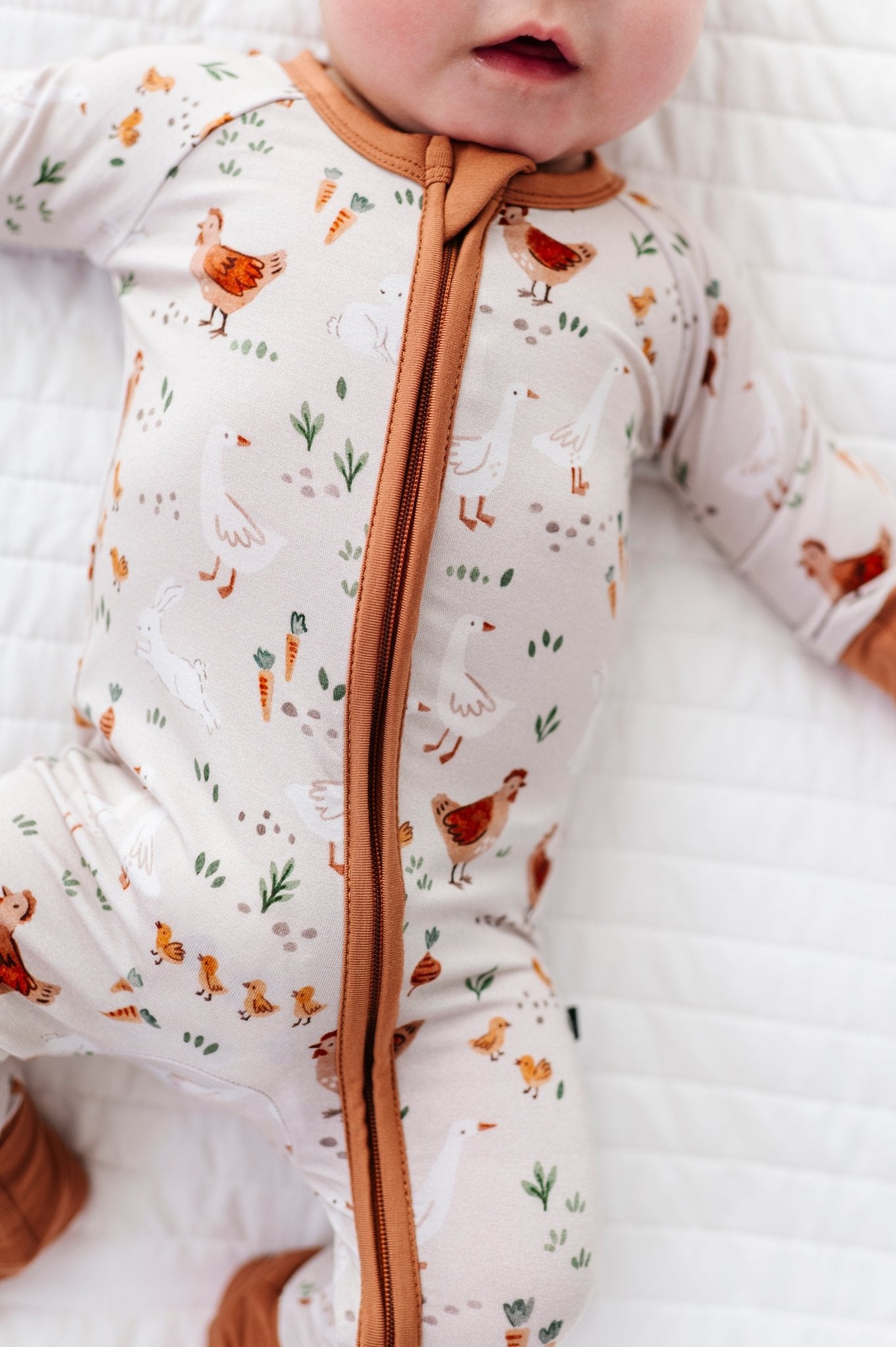 Zip Jammies - FARMSTEAD FRIENDS - The Sleepy Sloth