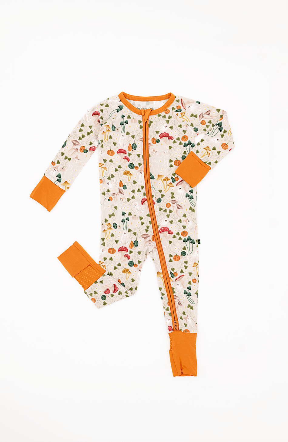 ZIP JAMMIES - GHOSTLY SHROOMS - The Sleepy Sloth