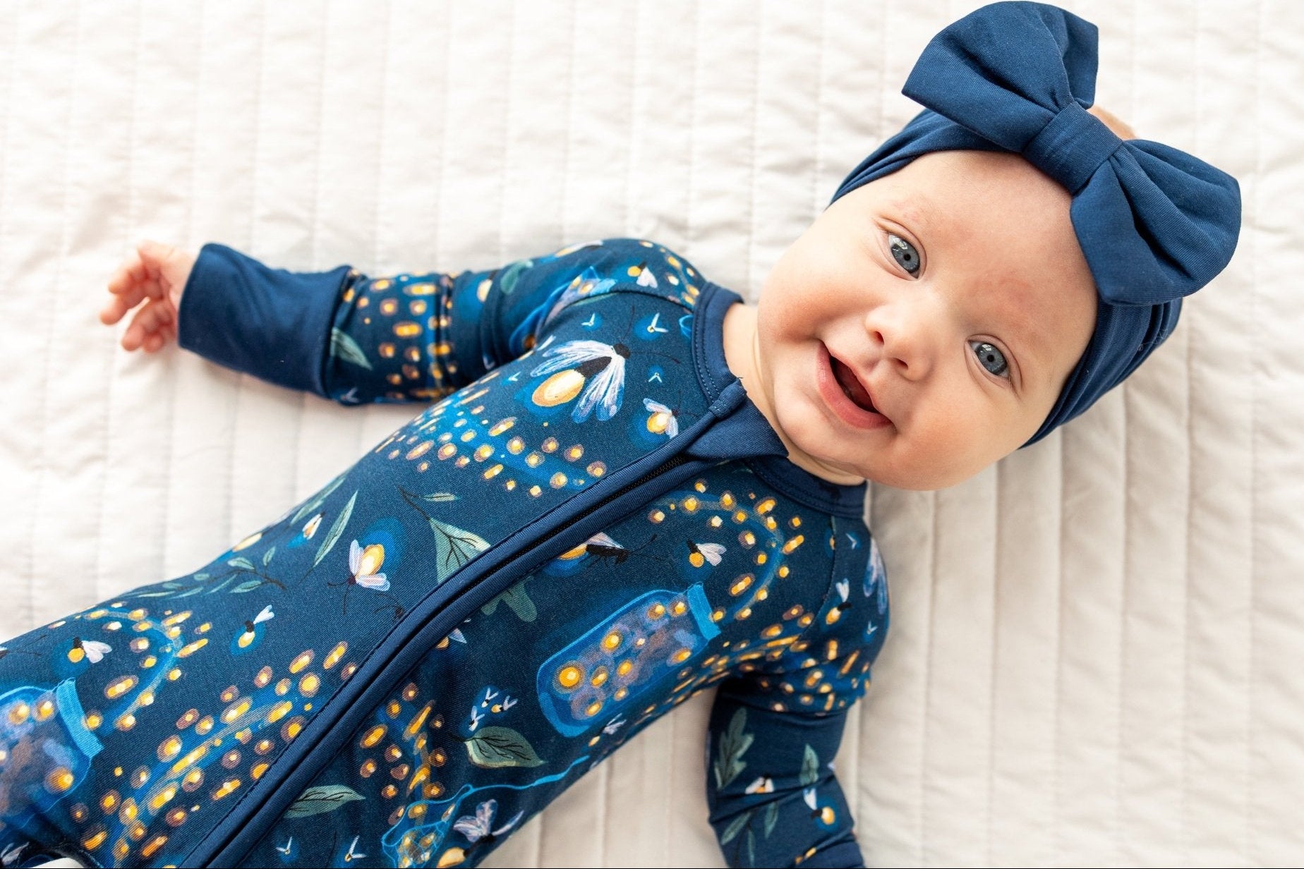 ZIP JAMMIES - GLOW WITH THE FLOW - The Sleepy Sloth