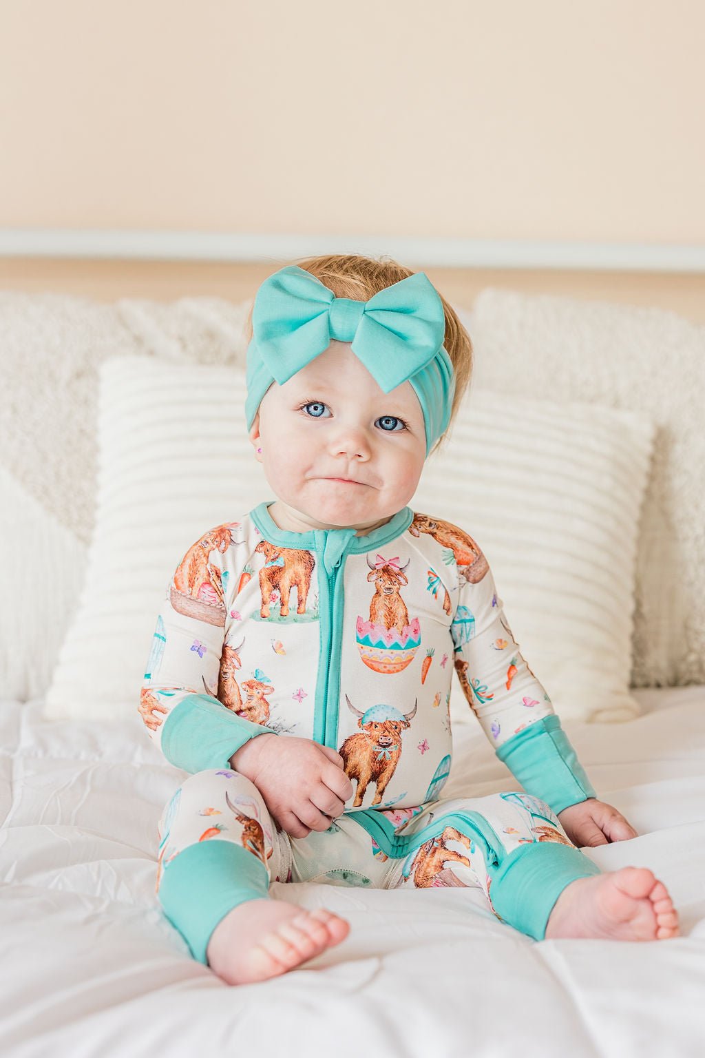 ZIP JAMMIES - HAY DAY - The Sleepy Sloth
