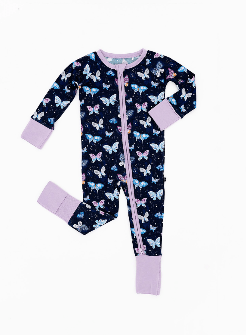 Zip Jammies - INDIGO SKIES - The Sleepy Sloth