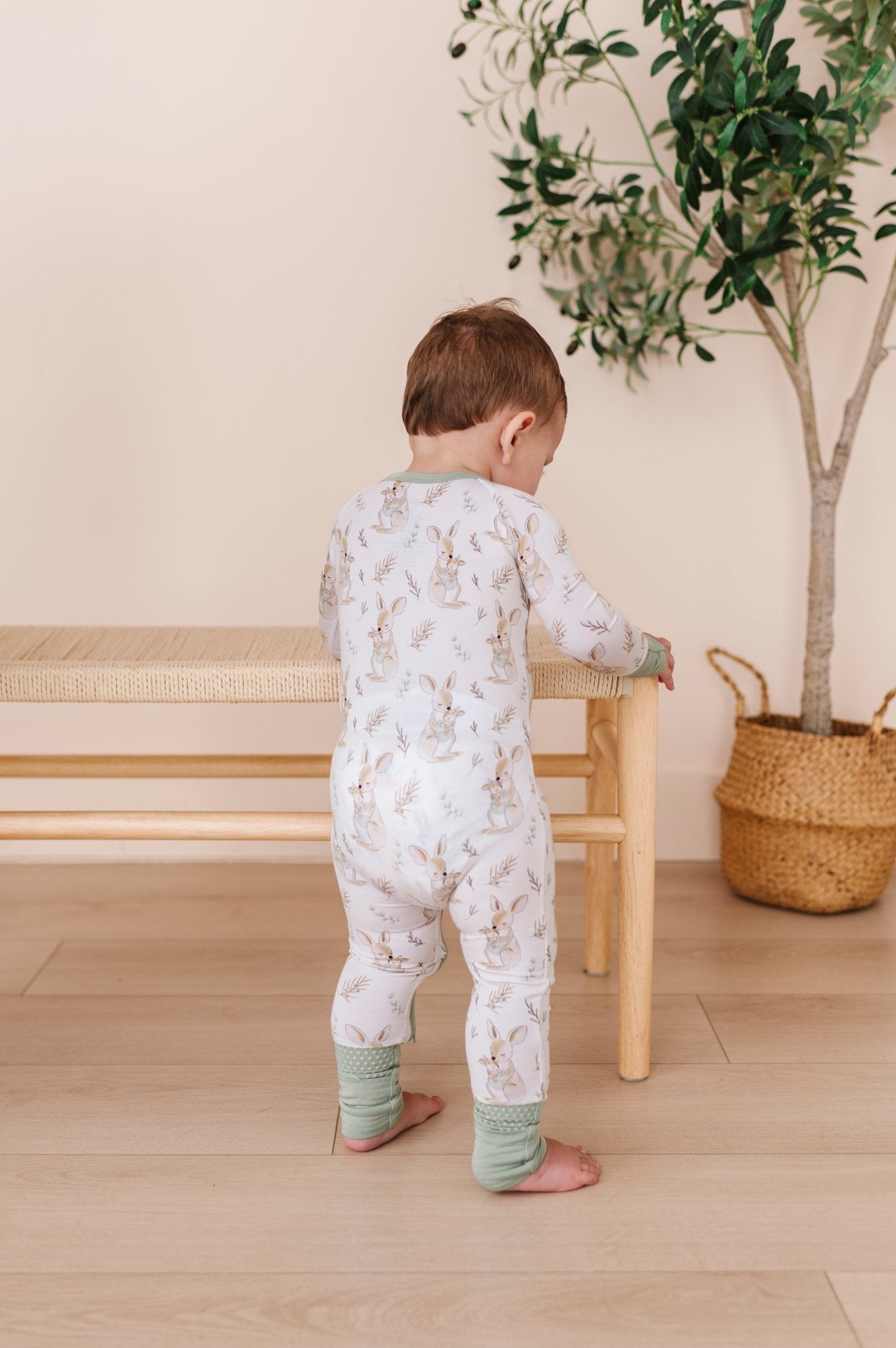 ZIP JAMMIES - LOVE ROO SO MUCH - The Sleepy Sloth