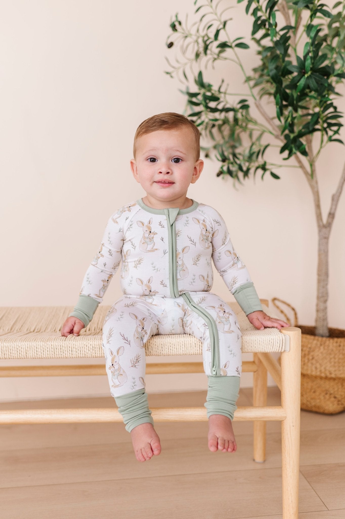 ZIP JAMMIES - LOVE ROO SO MUCH - The Sleepy Sloth