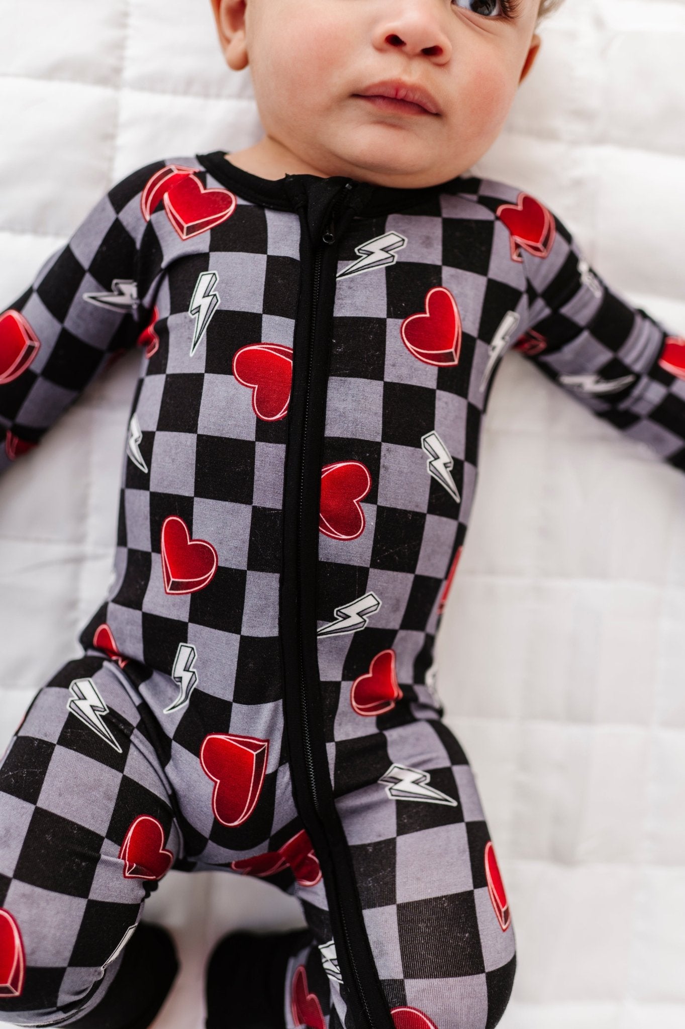 ZIP JAMMIES - LOVE STRUCK - The Sleepy Sloth