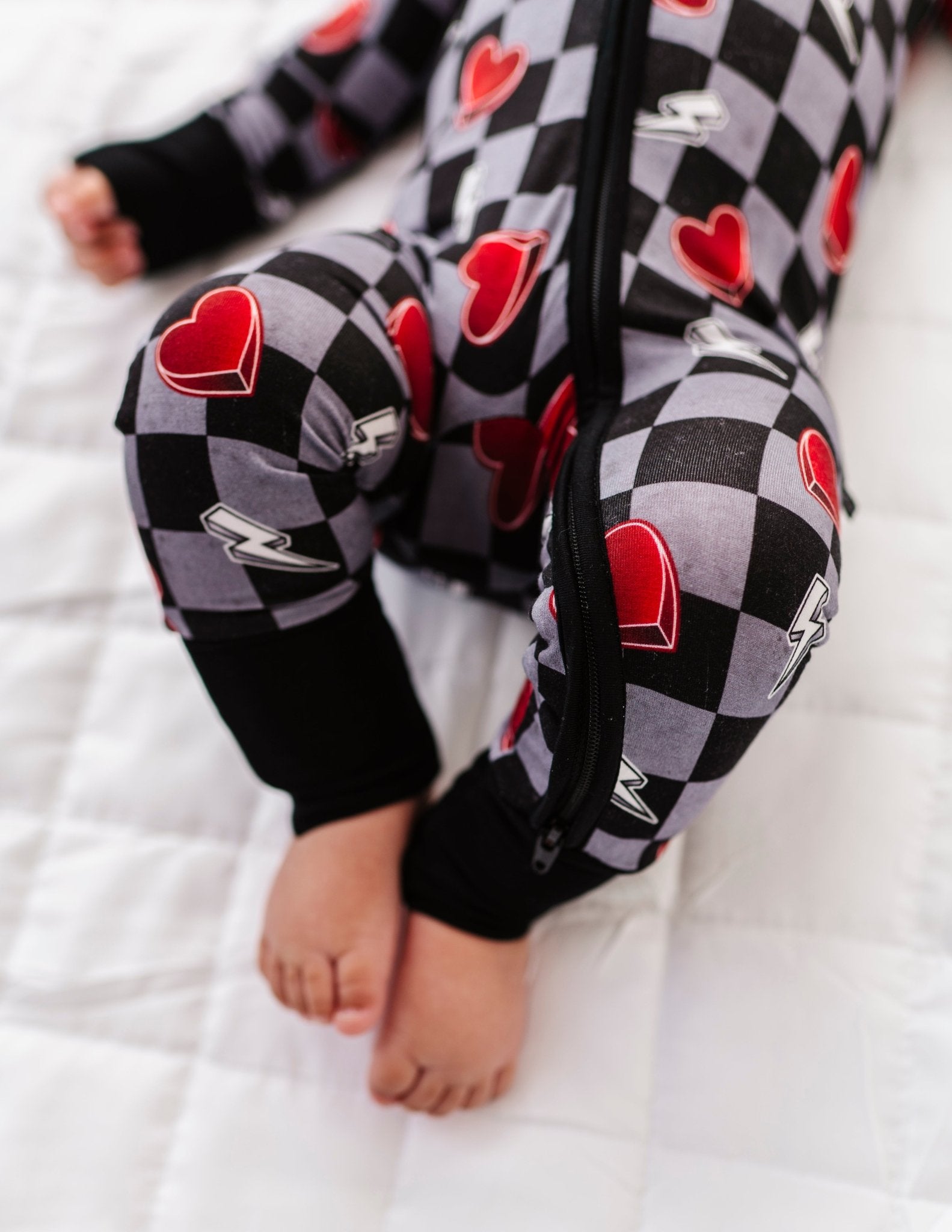 ZIP JAMMIES - LOVE STRUCK - The Sleepy Sloth