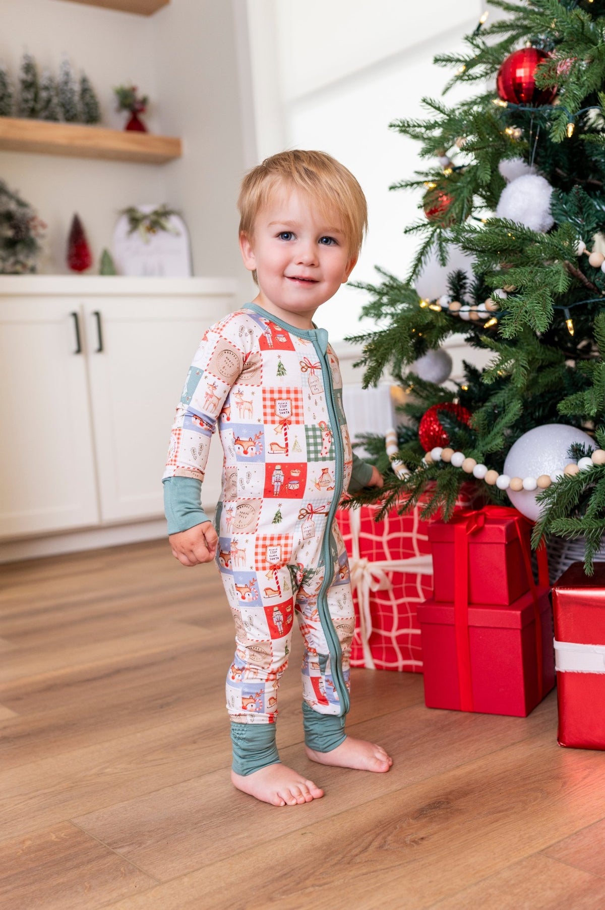 Zip Jammies - Merry Mosaic - The Sleepy Sloth
