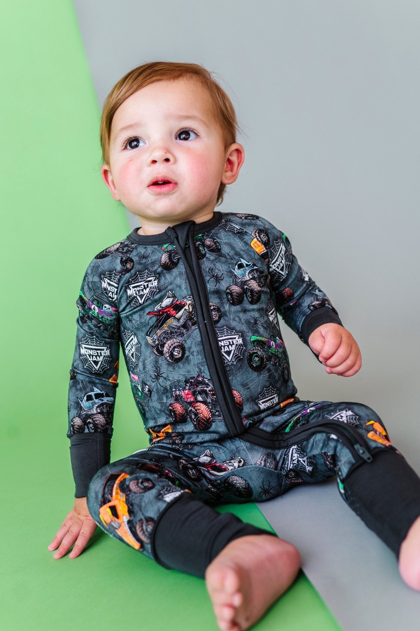 Zip Jammies - Monster Jam™ Web Of Wreckage - The Sleepy Sloth