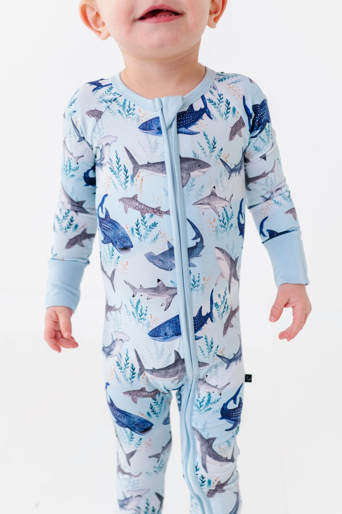 ZIP JAMMIES - NO BULLSHARK - The Sleepy Sloth