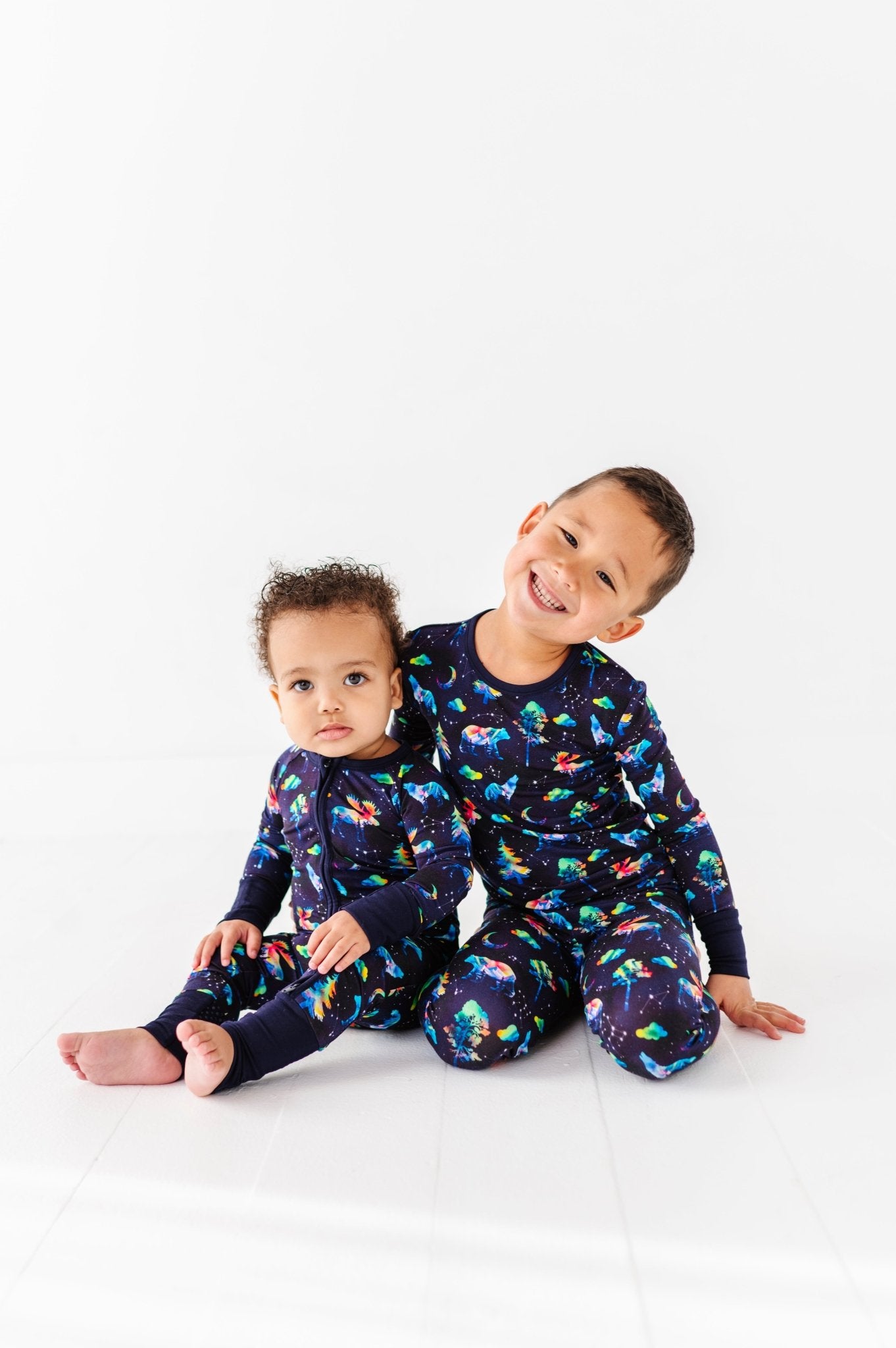 Zip Jammies - NORTHERN NIGHTS - The Sleepy Sloth