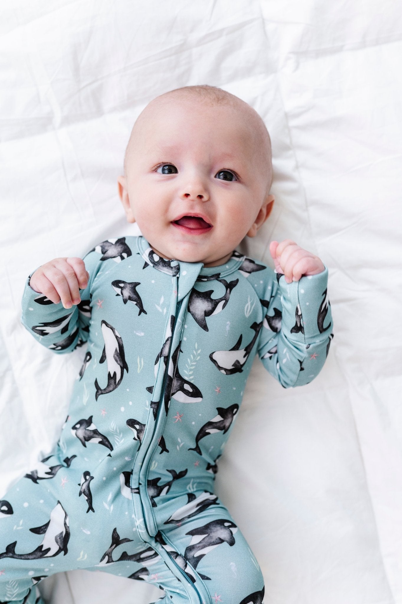 Zip Jammies - OH WHALE - The Sleepy Sloth