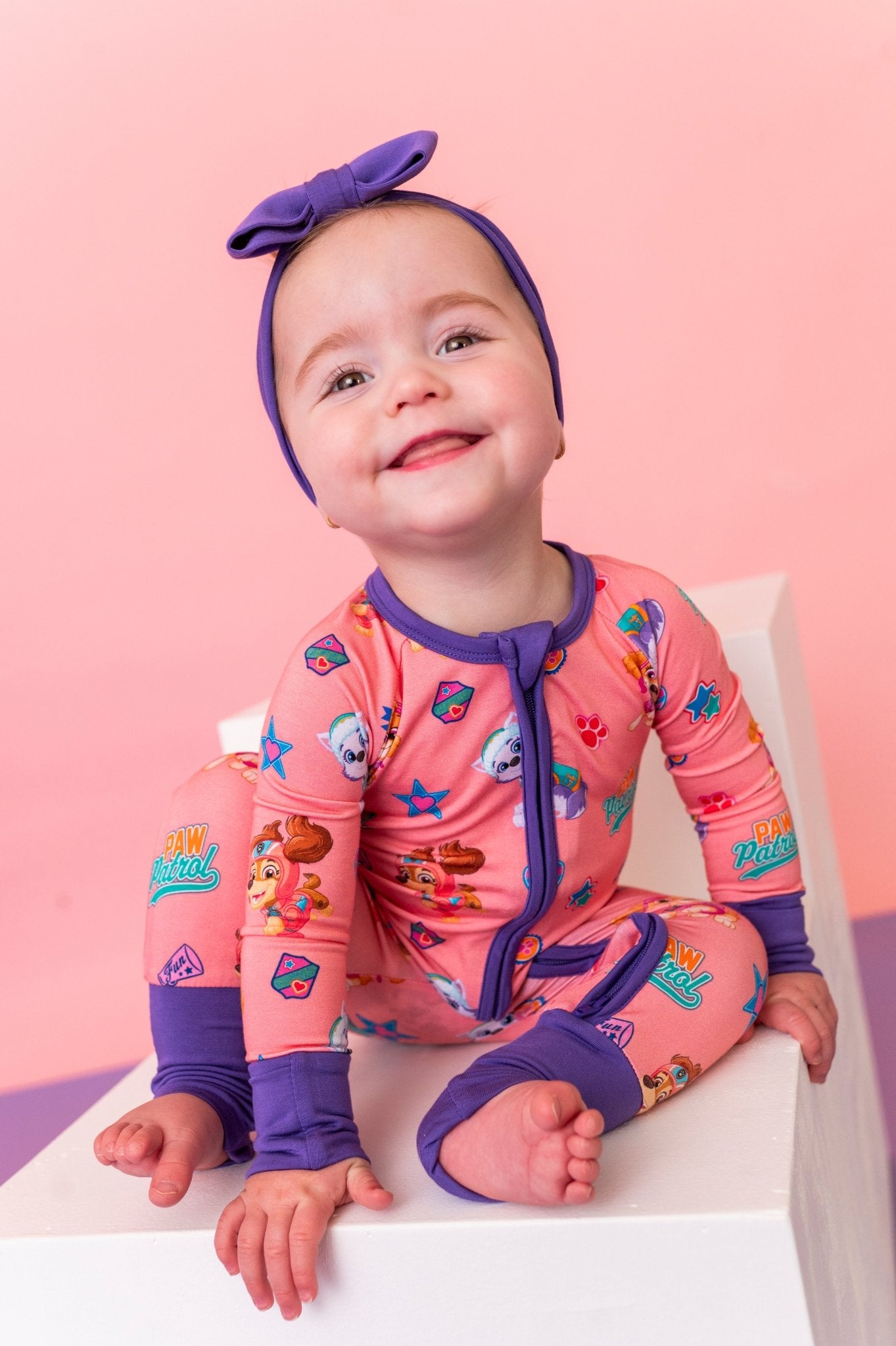 ZIP JAMMIES - PAW PATROL™ ALL - STARS PAWfect Pink Crew - The Sleepy Sloth