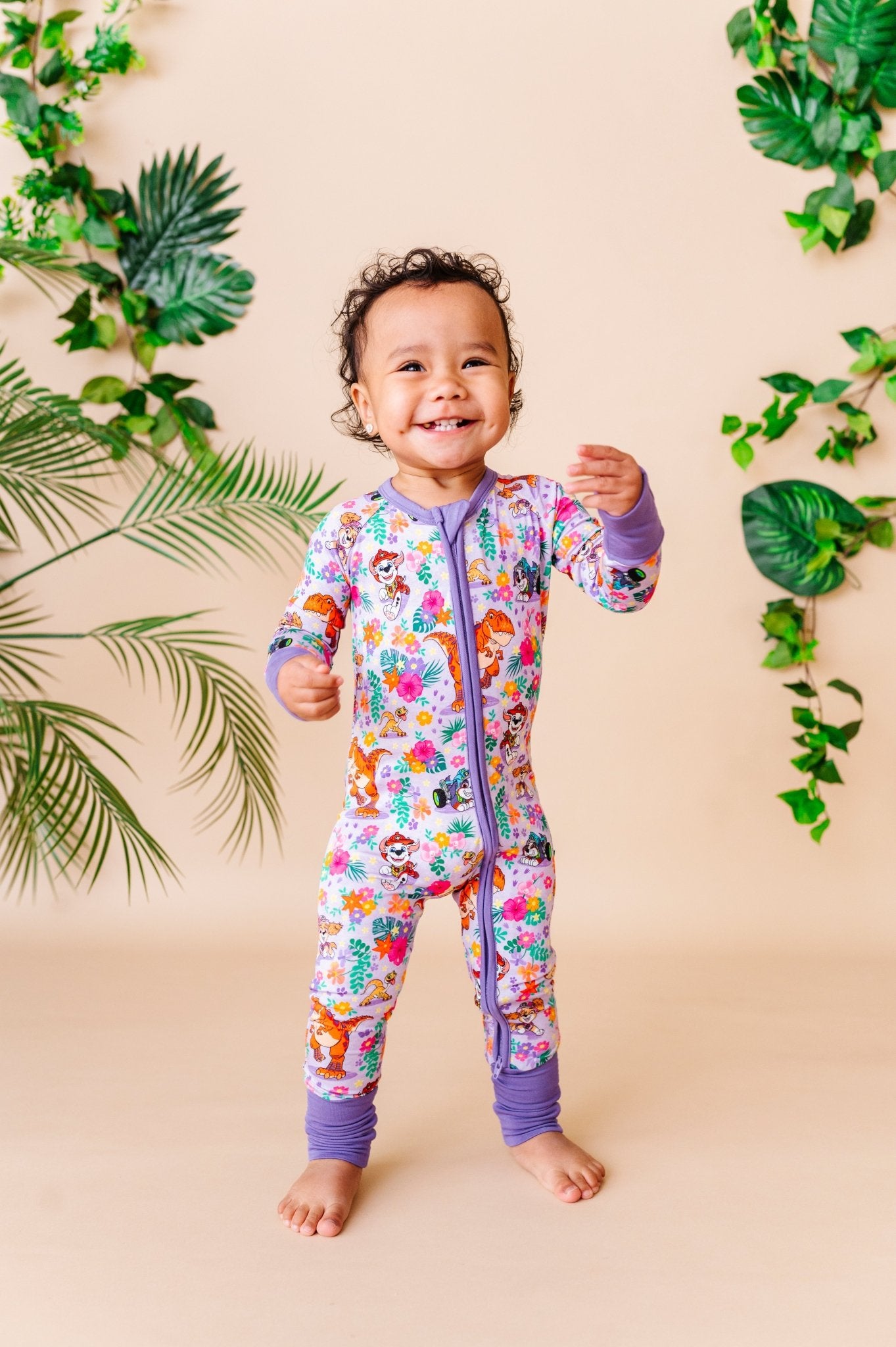 Zip Jammies - PAW Patrol: The Dino Movie™ Isla Bloom - The Sleepy Sloth