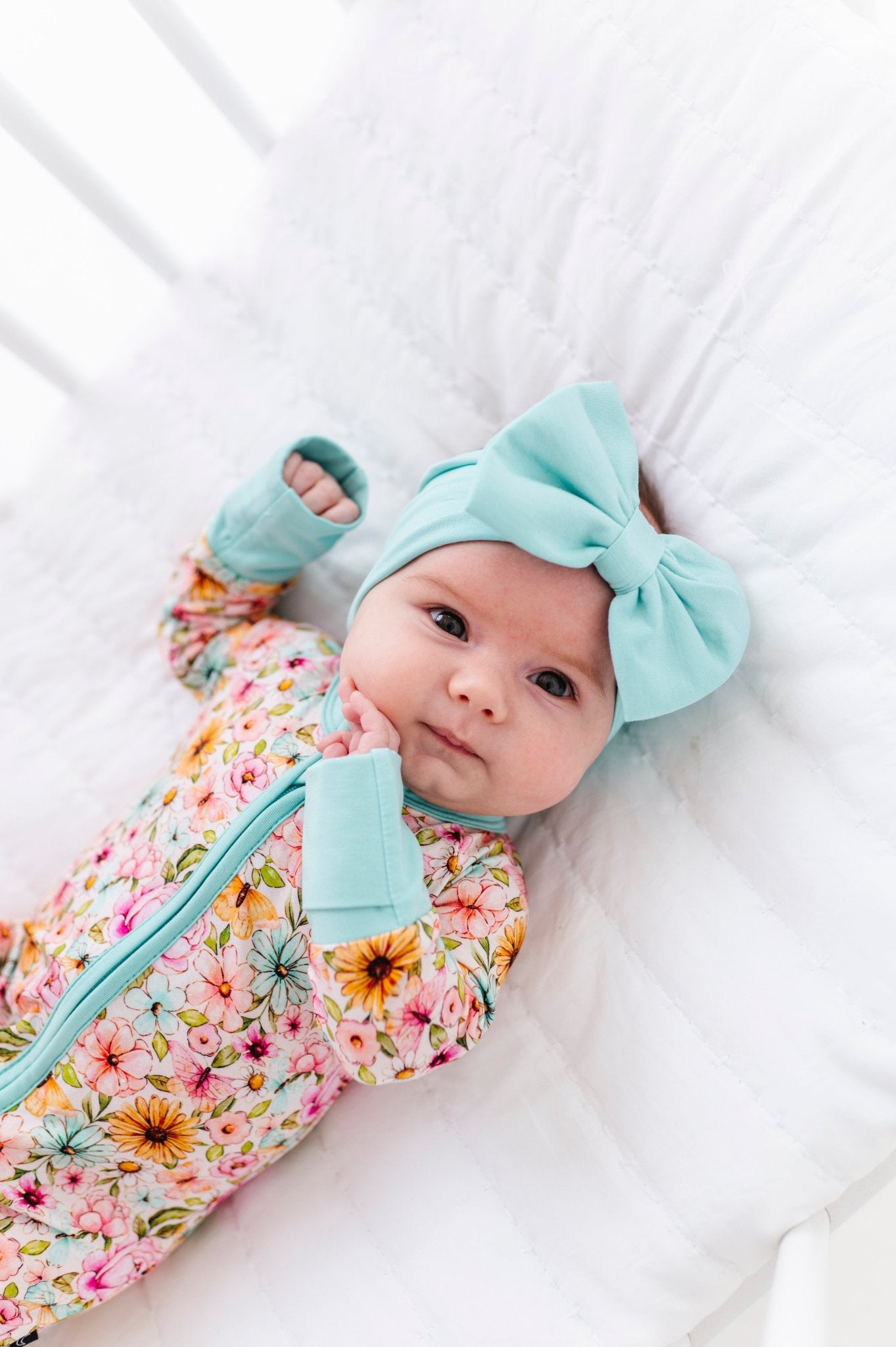ZIP JAMMIES - PENELOPE’S PETALS - The Sleepy Sloth