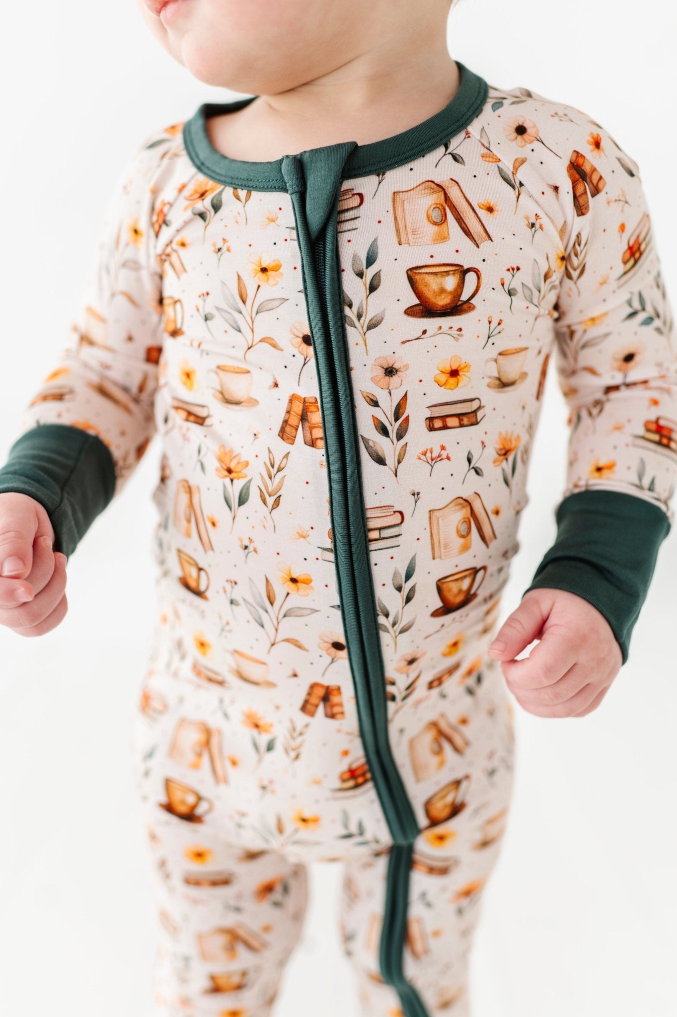 ZIP JAMMIES - PERFECTLY BREWED - The Sleepy Sloth