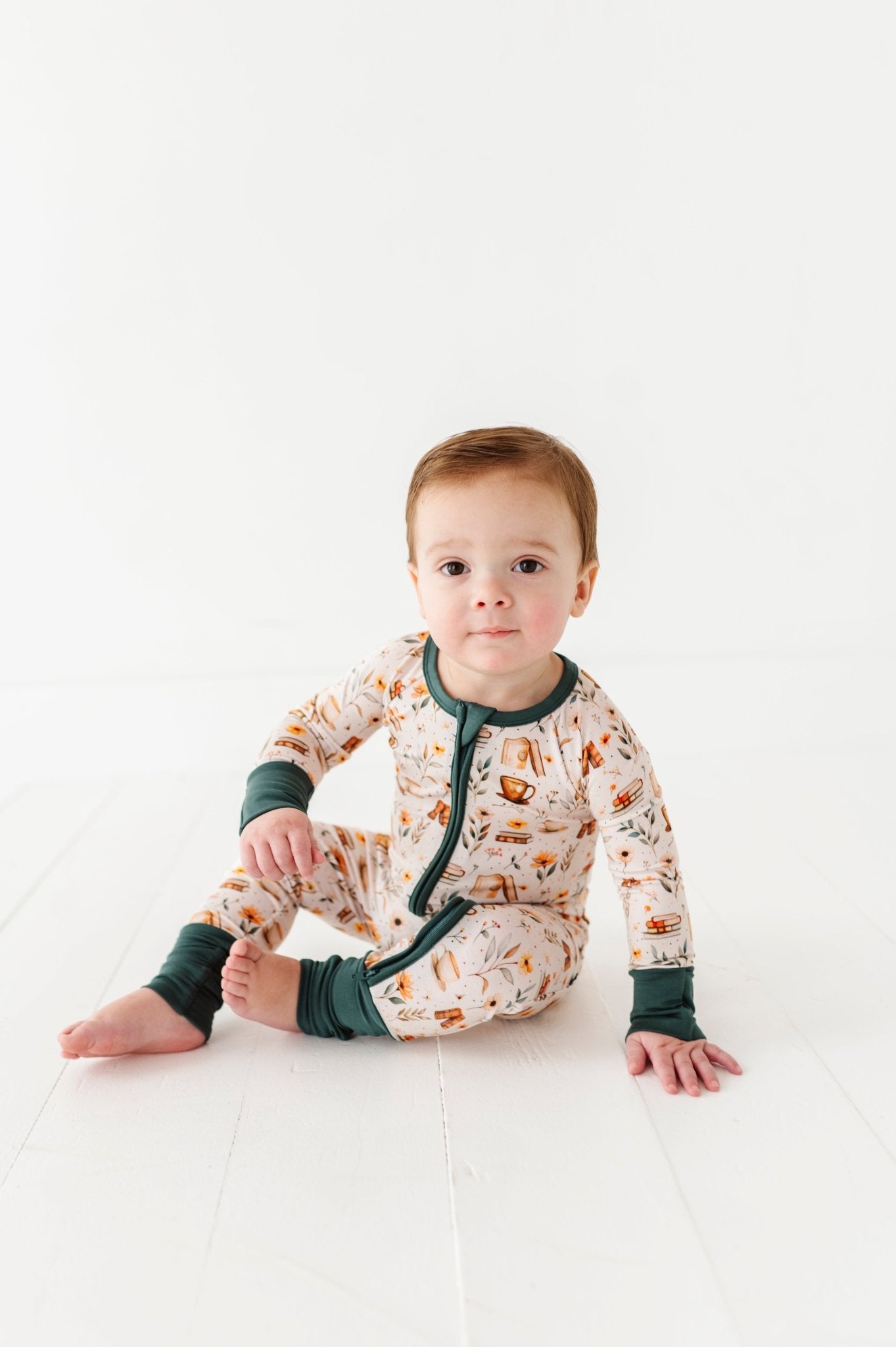 ZIP JAMMIES - PERFECTLY BREWED - The Sleepy Sloth