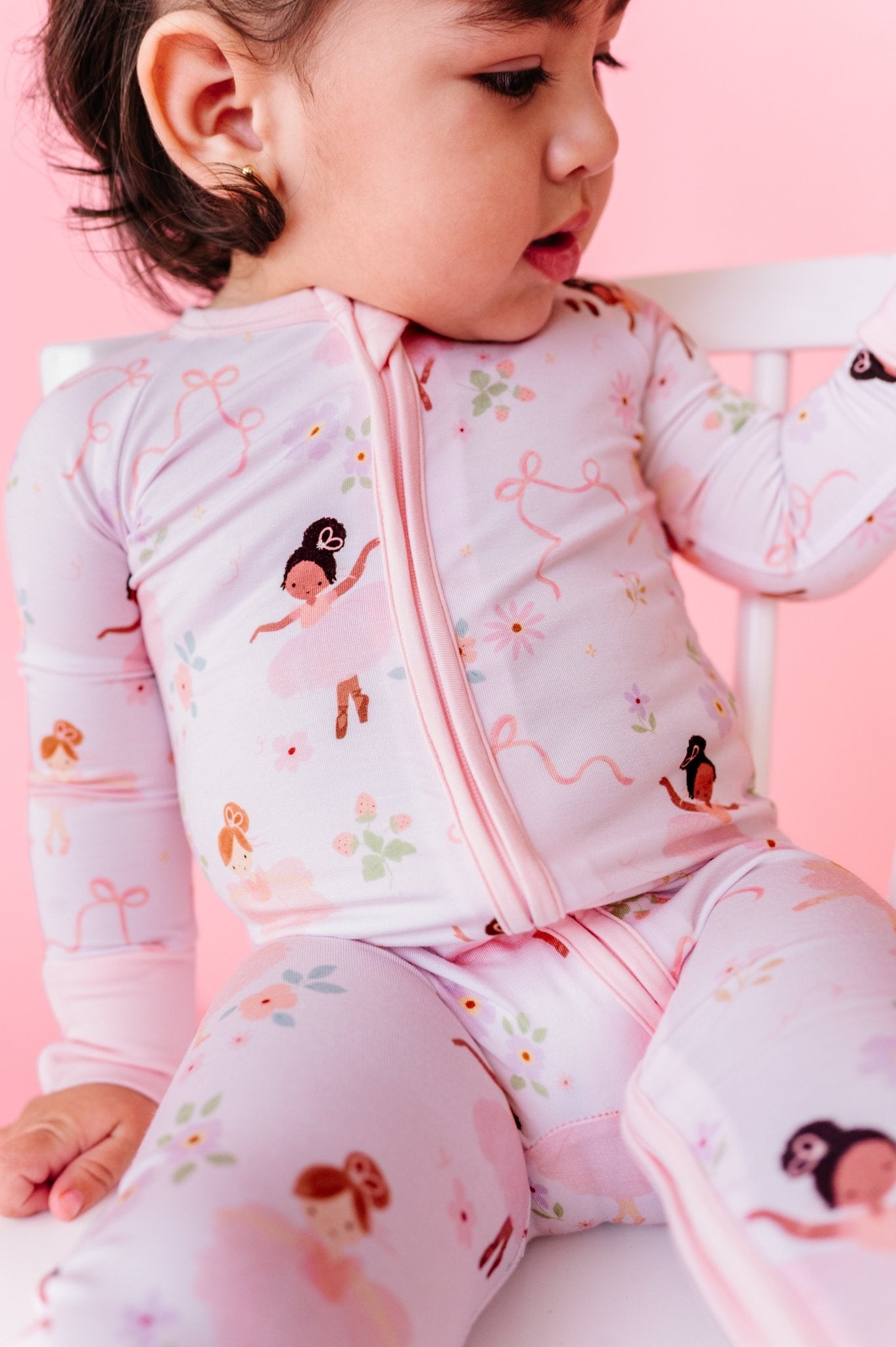 Zip Jammies - Plié All Day - The Sleepy Sloth