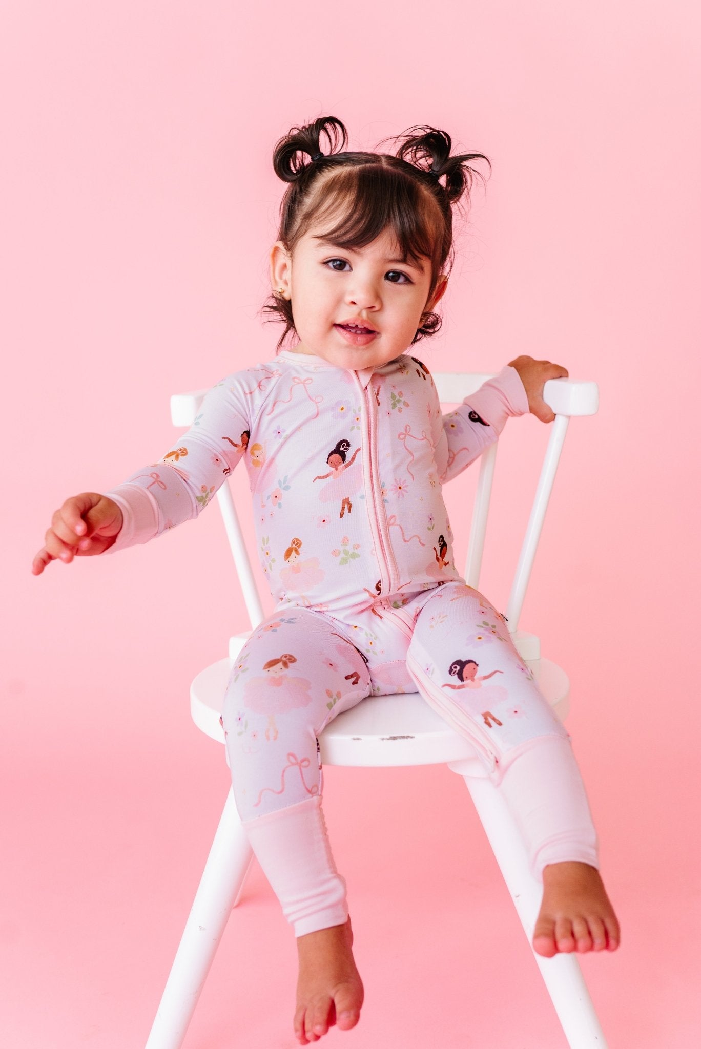 Zip Jammies - Plié All Day - The Sleepy Sloth