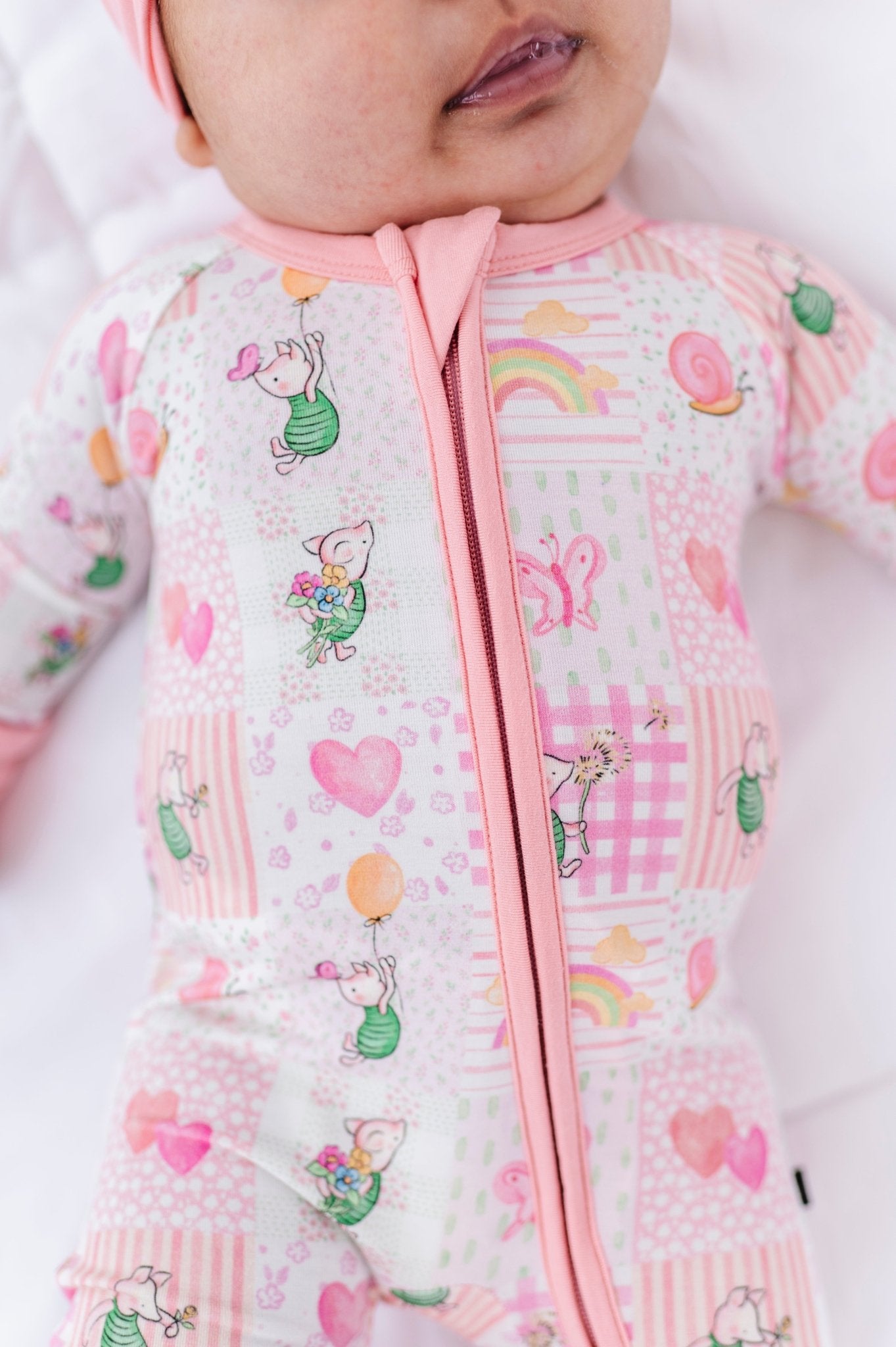 Zip Jammies - PRETTY IN PIGLET - The Sleepy Sloth