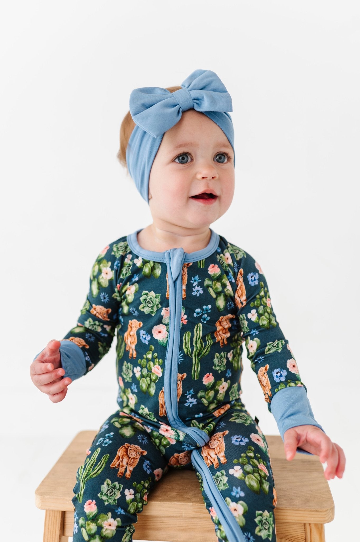 ZIP JAMMIES - PRICKLY PASTURES - The Sleepy Sloth