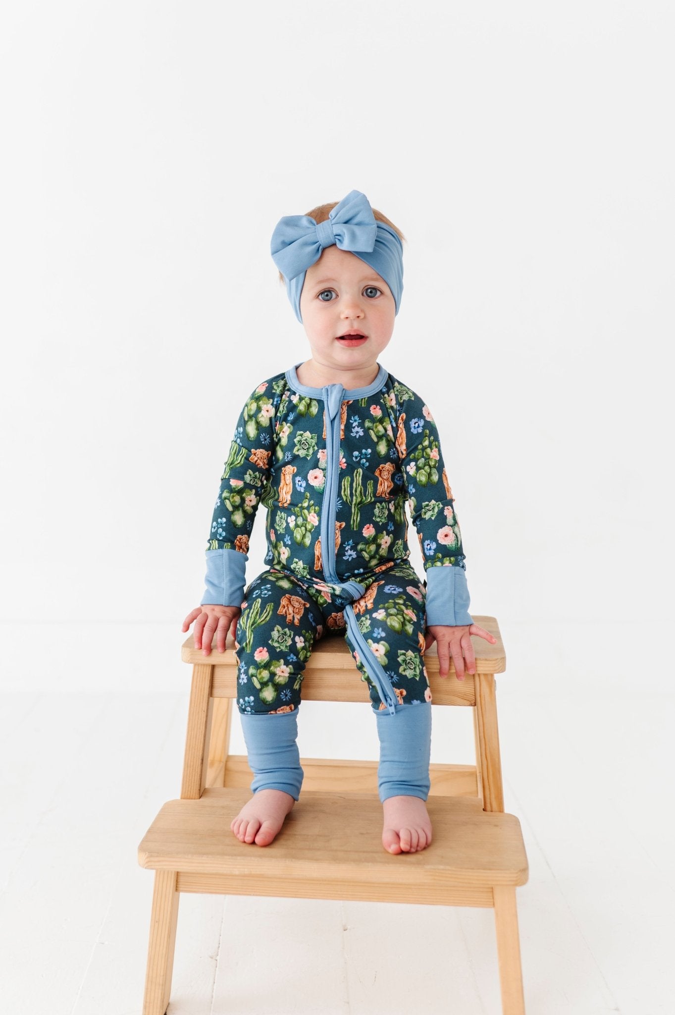 ZIP JAMMIES - PRICKLY PASTURES - The Sleepy Sloth